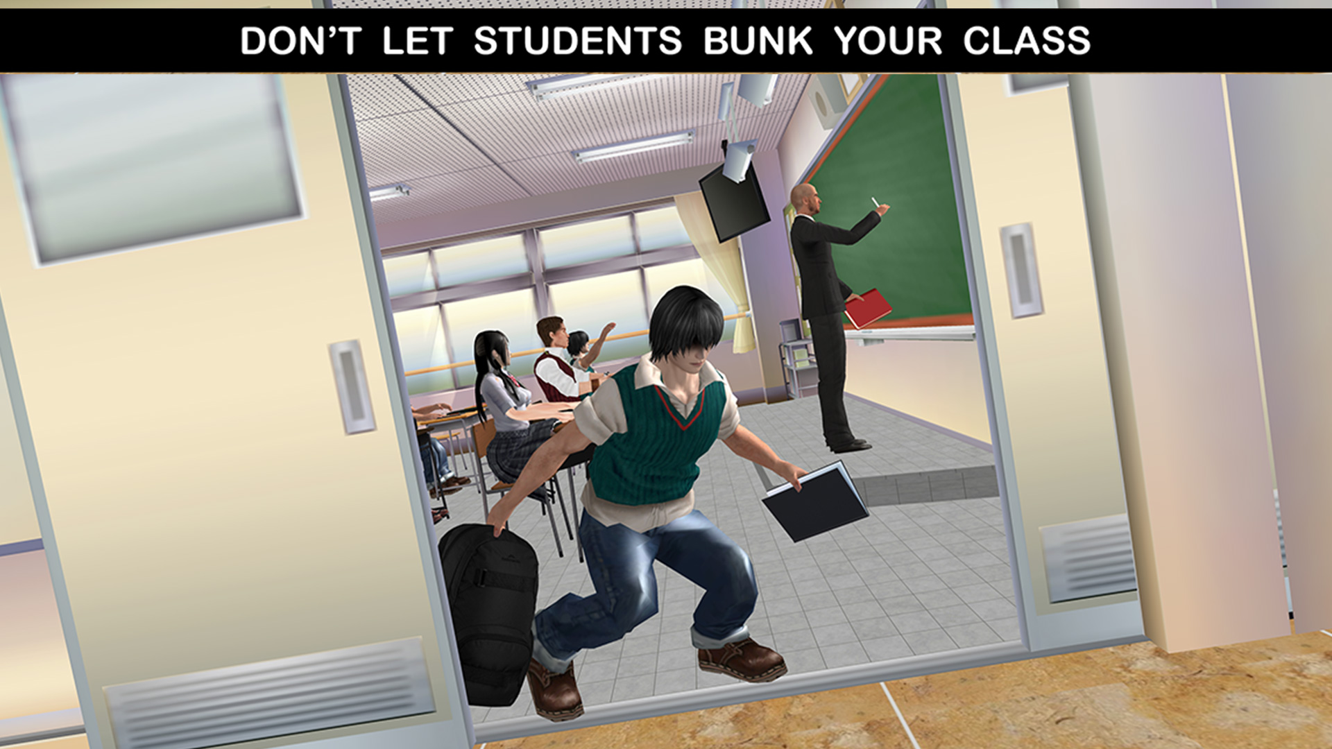 اسکرین شات 6 بازی School Intelligent Teacher 3D