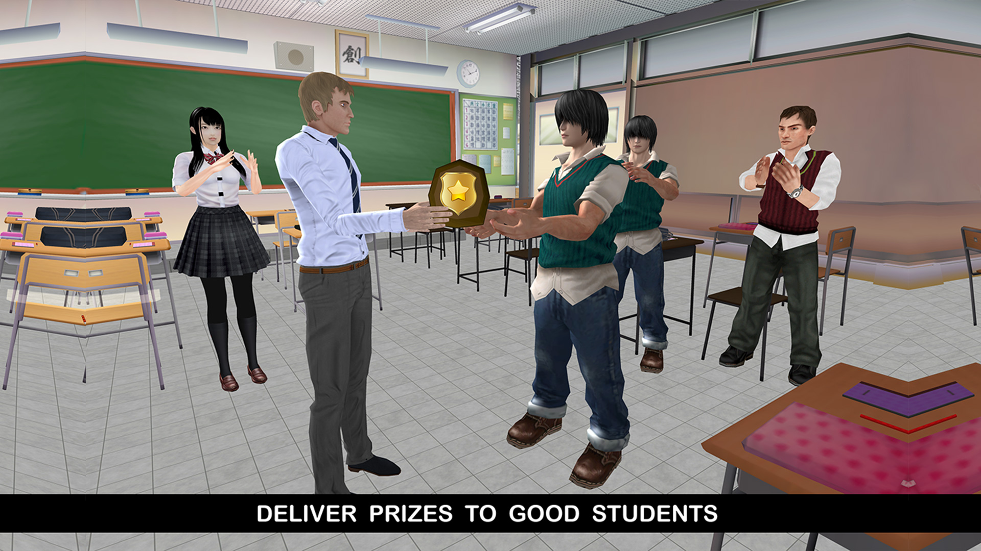 اسکرین شات 7 بازی School Intelligent Teacher 3D