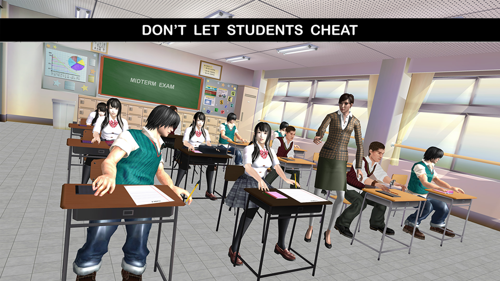 اسکرین شات 3 بازی School Intelligent Teacher 3D