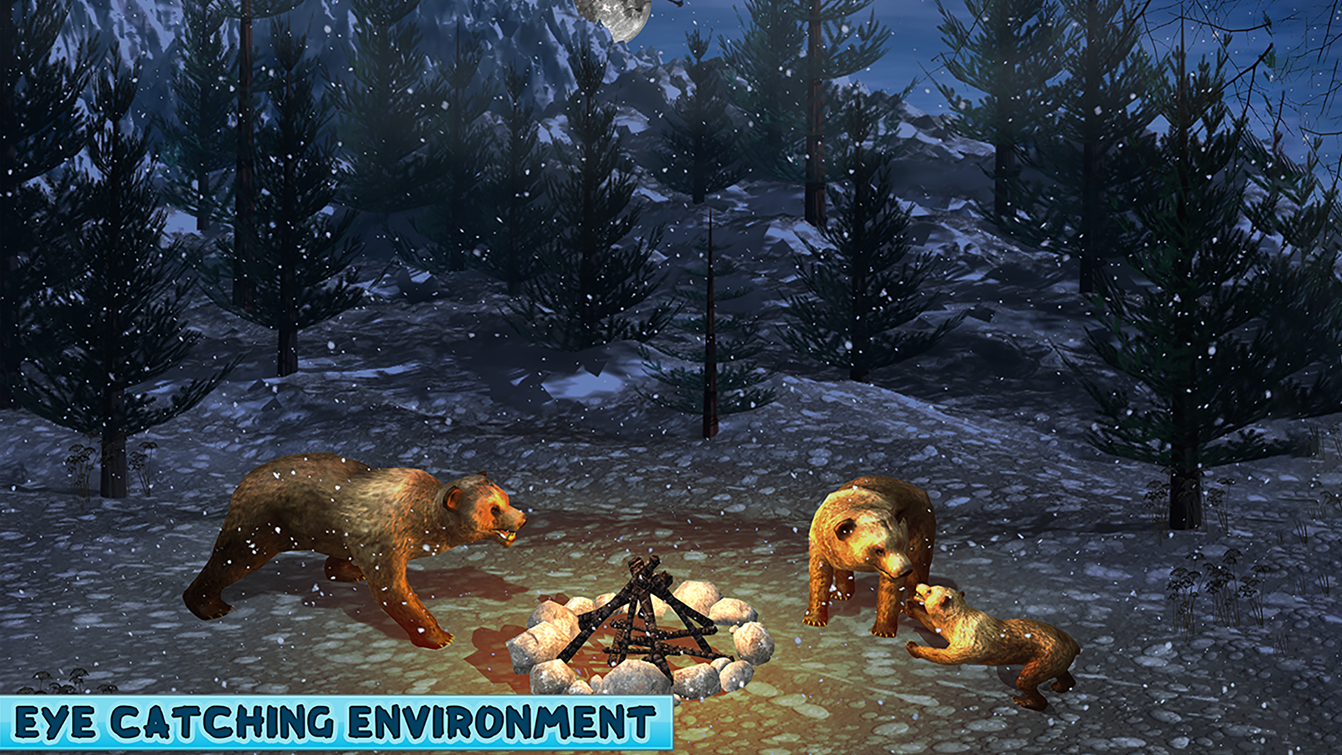 اسکرین شات 7 بازی Polar Bear Family Survival