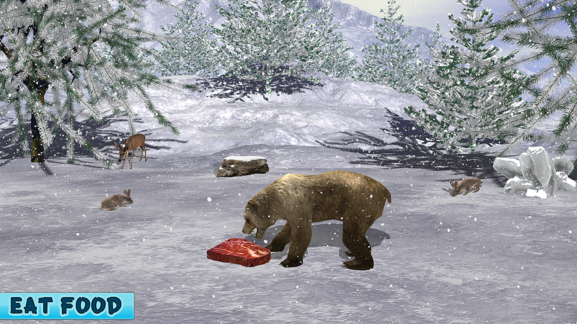 اسکرین شات 6 بازی Polar Bear Family Survival