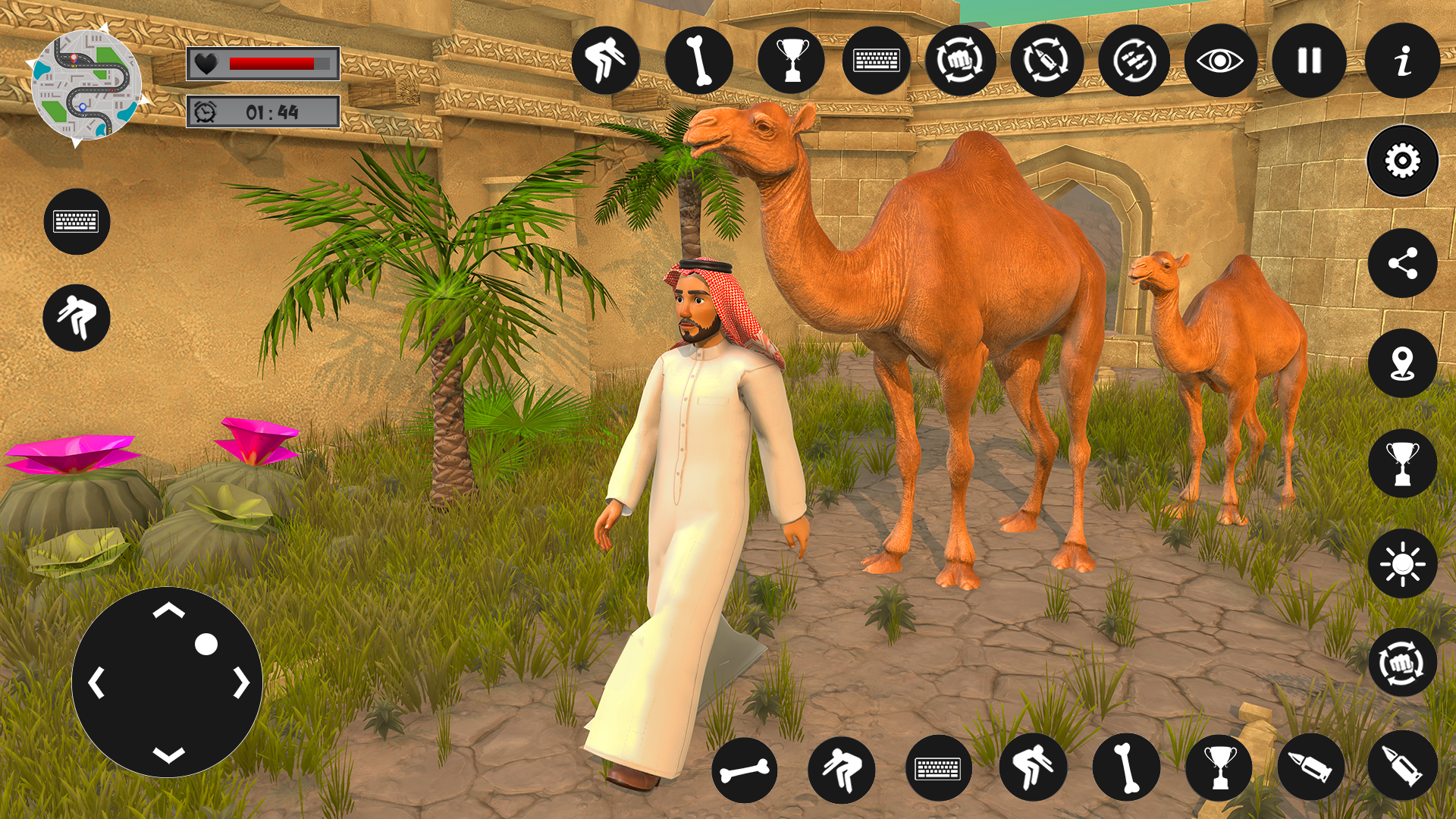 اسکرین شات 3 برنامه Camel Family Life Simulator