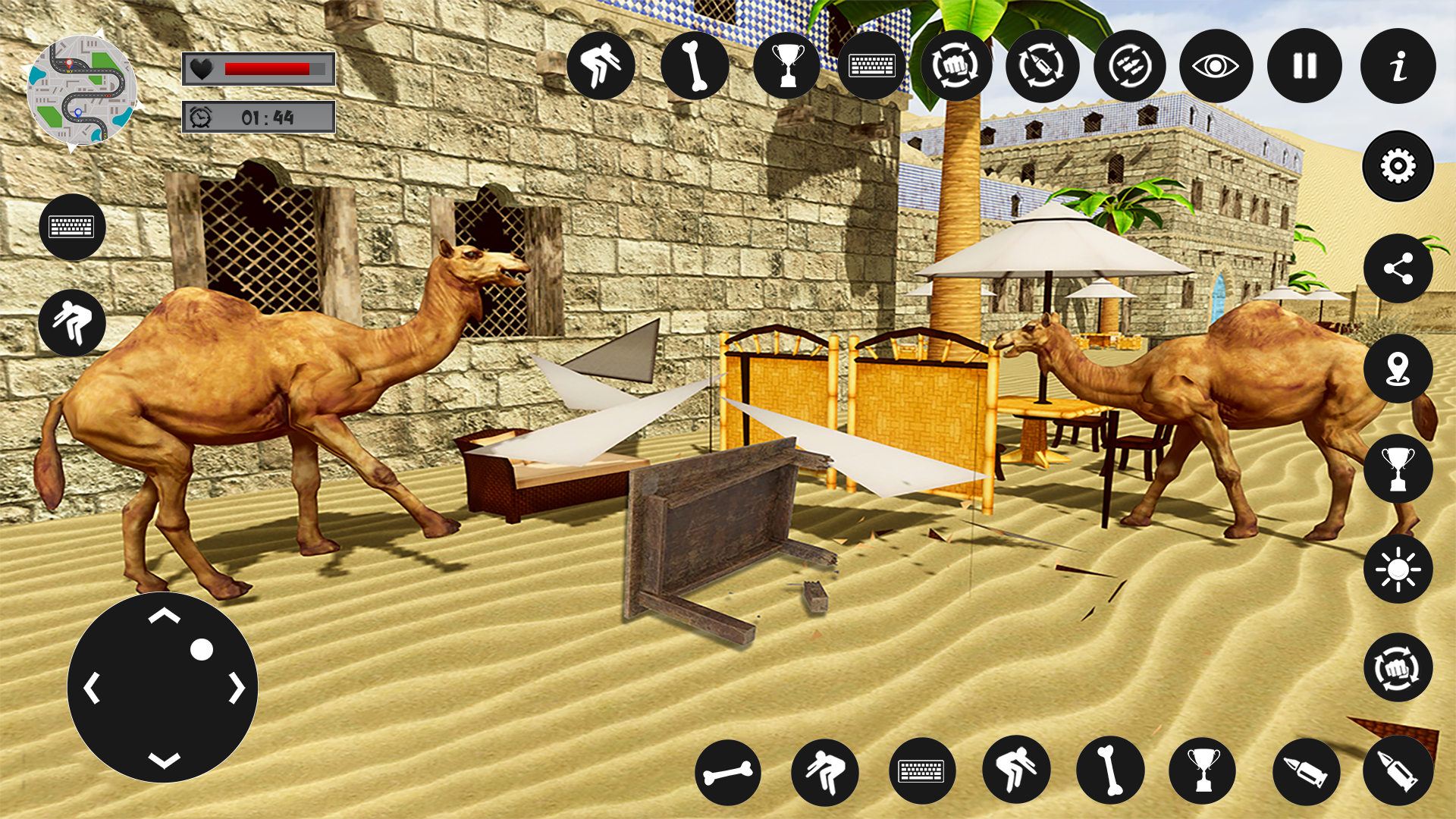 اسکرین شات 6 برنامه Camel Family Life Simulator