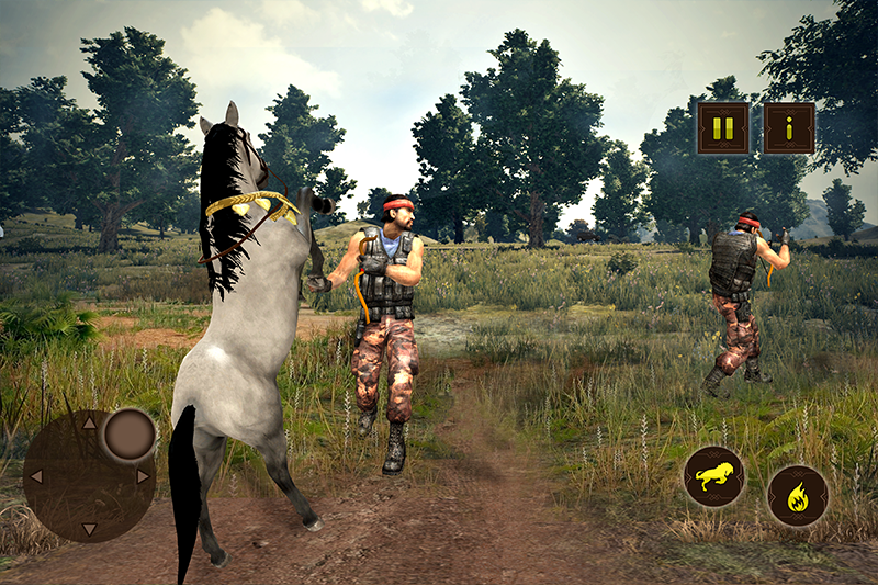 اسکرین شات 4 بازی Wild Horse Simulator Game