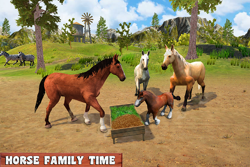 اسکرین شات 8 بازی Wild Horse Simulator Game