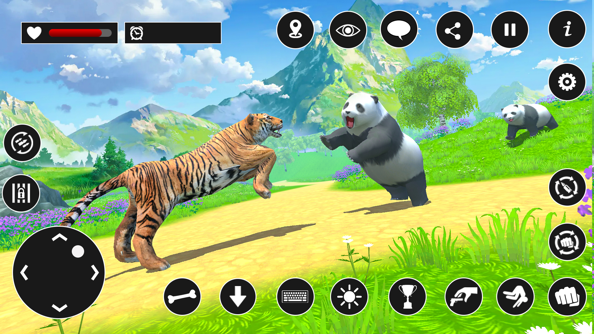 اسکرین شات 5 بازی Panda Game: Animal Games