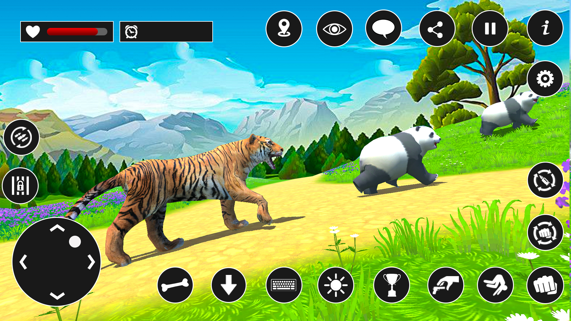 اسکرین شات 4 بازی Panda Game: Animal Games
