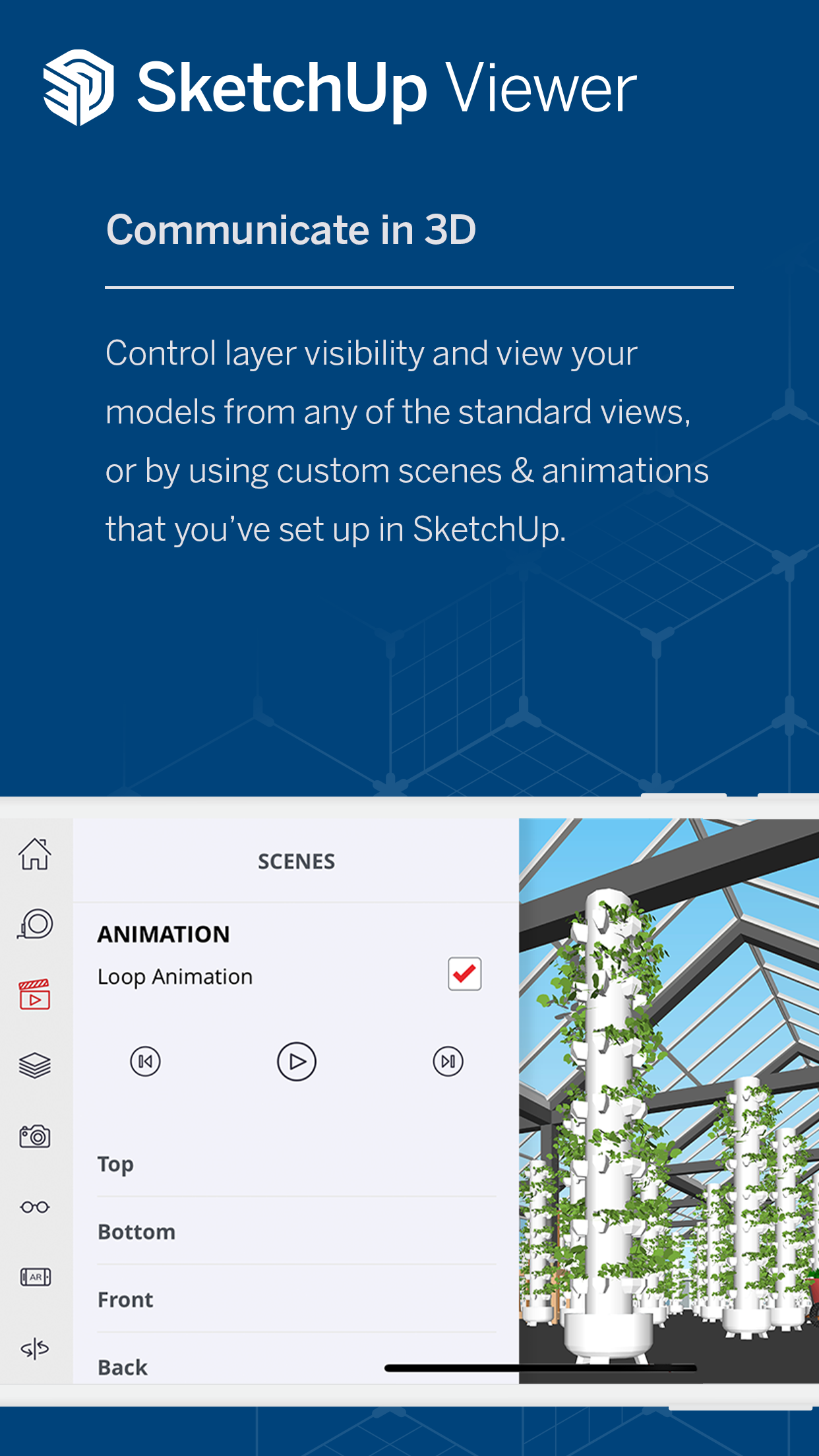 اسکرین شات 2 برنامه SketchUp Viewer