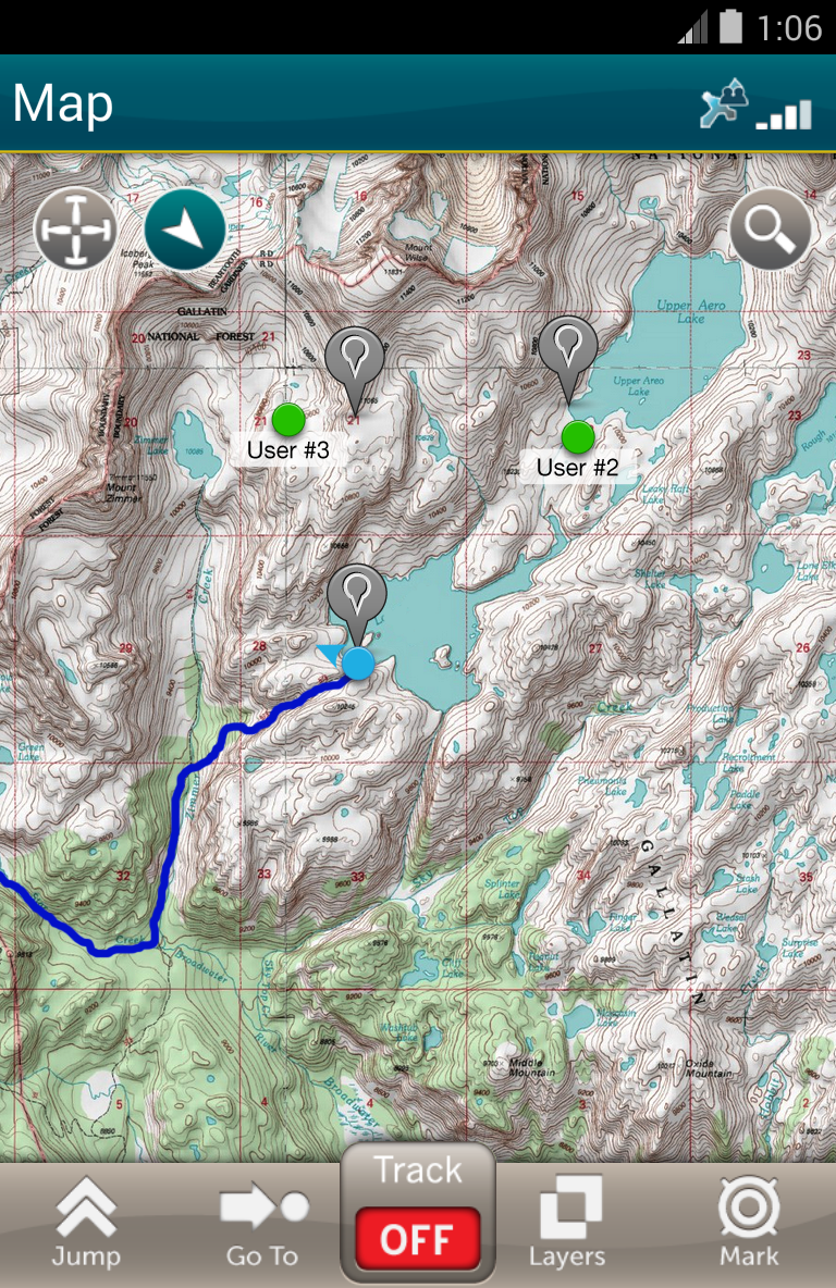 اسکرین شات 2 برنامه Terrain Navigator Pro