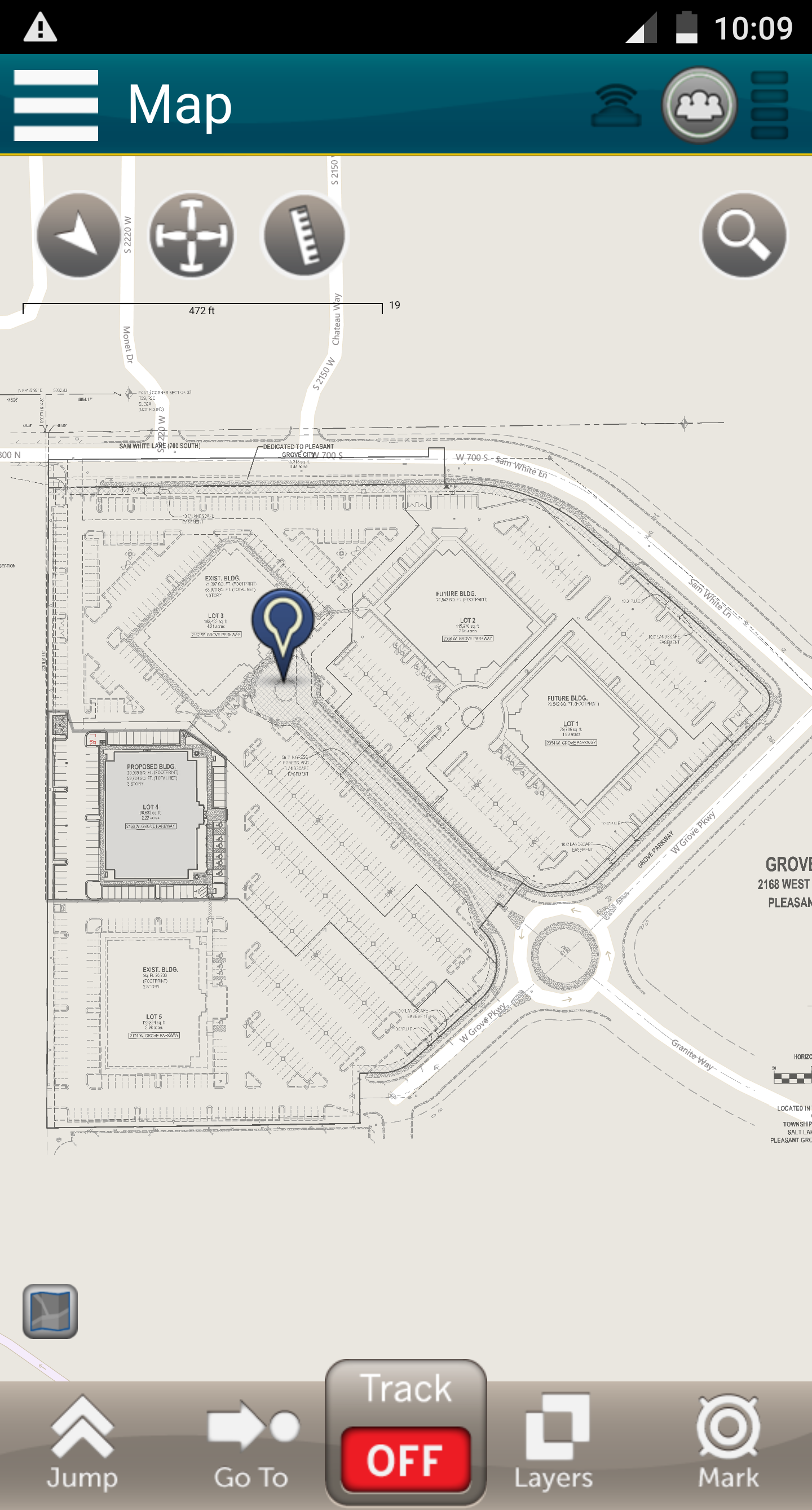 اسکرین شات 1 برنامه Terrain Navigator Pro