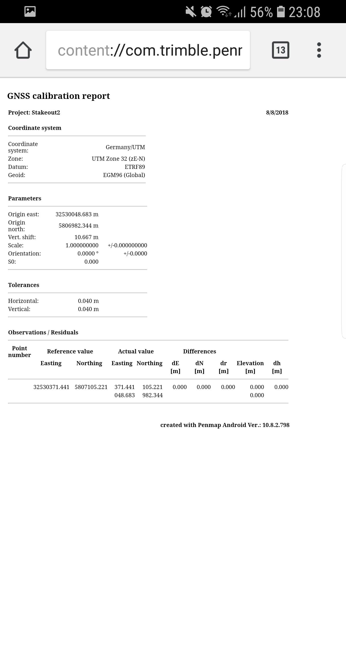 اسکرین شات 6 برنامه Trimble Penmap