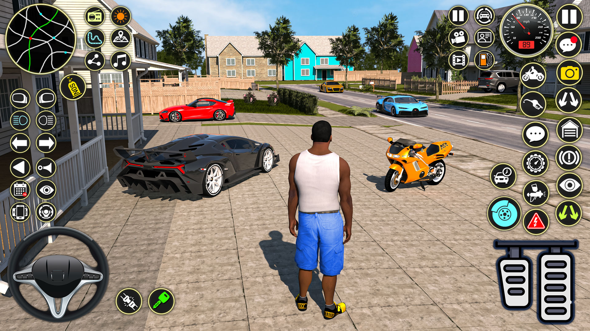 اسکرین شات 4 بازی Car Game 3D & Car Simulator 3D