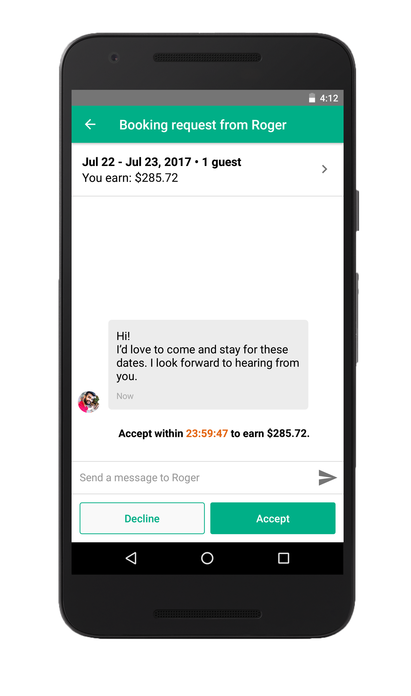 اسکرین شات 2 برنامه Vacation Rentals Owner App by