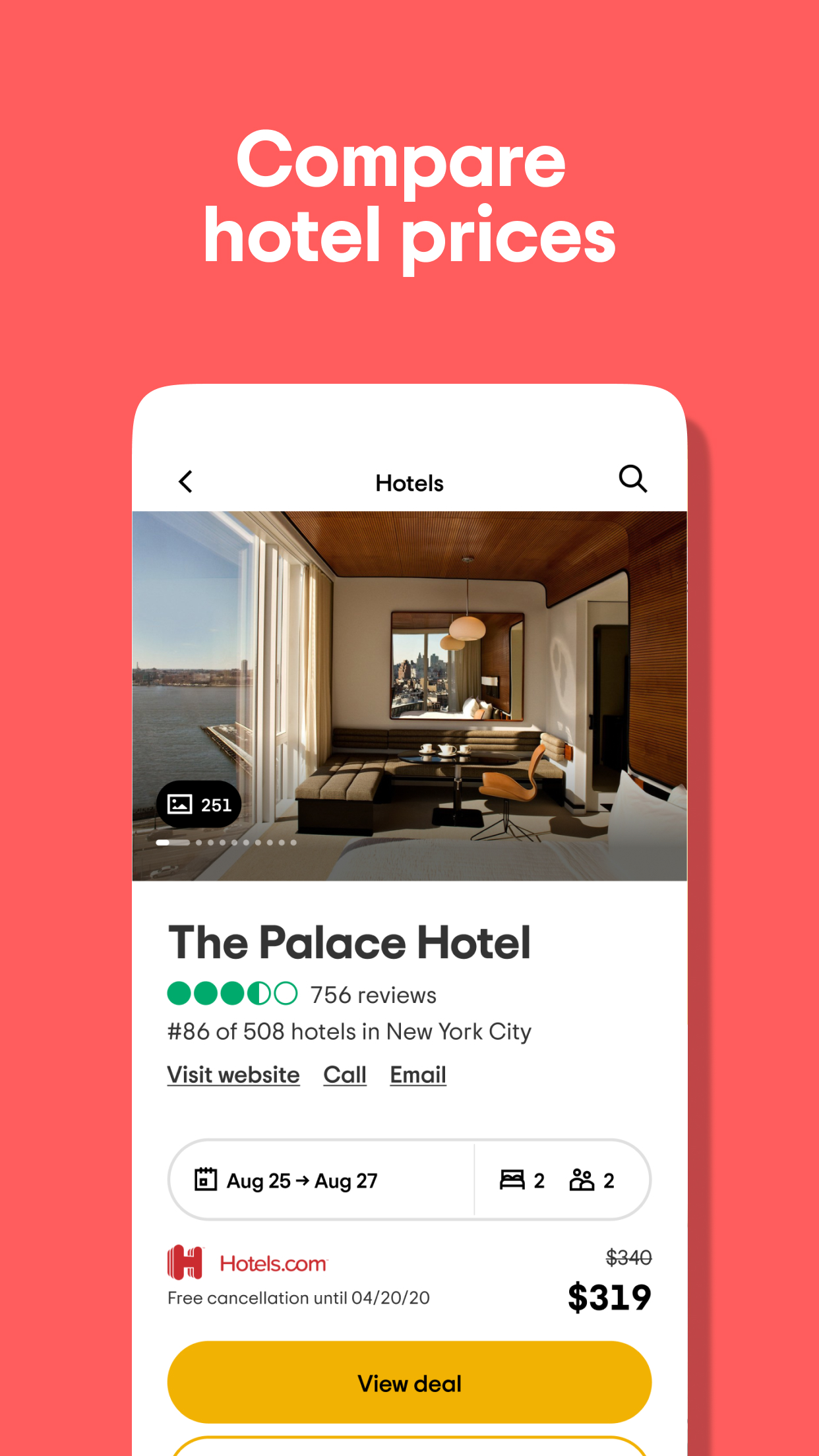 اسکرین شات 4 برنامه Tripadvisor: Plan & Book Trips
