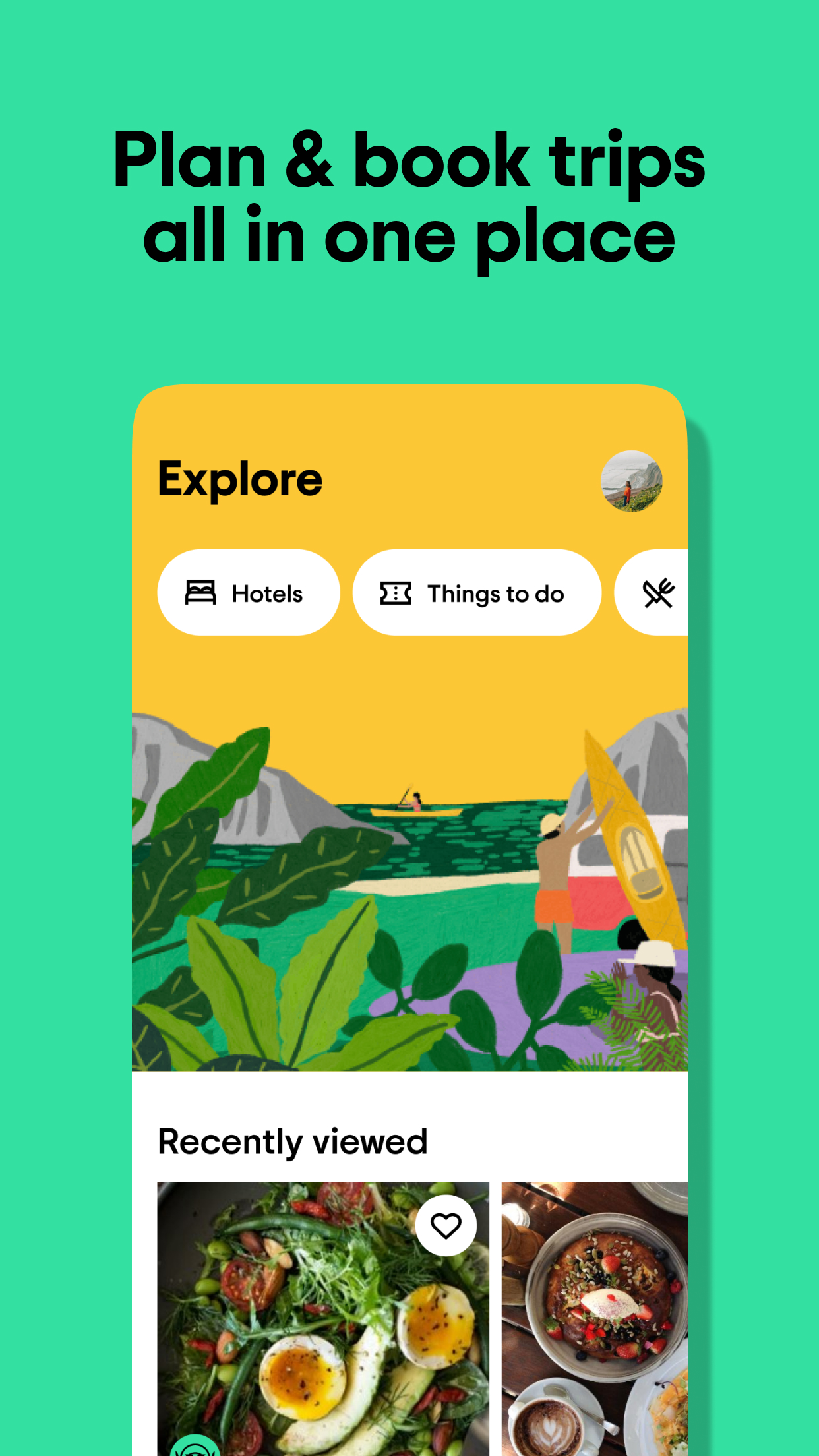 اسکرین شات 1 برنامه Tripadvisor: Plan & Book Trips