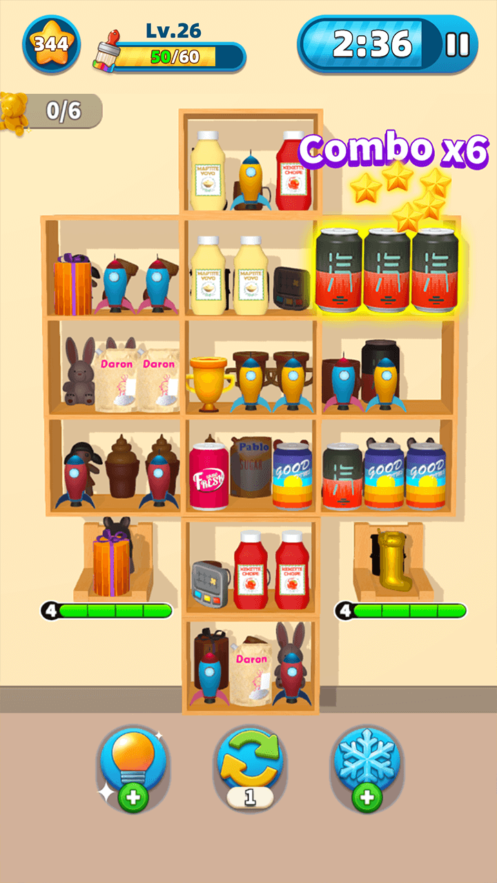 اسکرین شات 6 بازی Goods Triple 3D: Puzzle Games