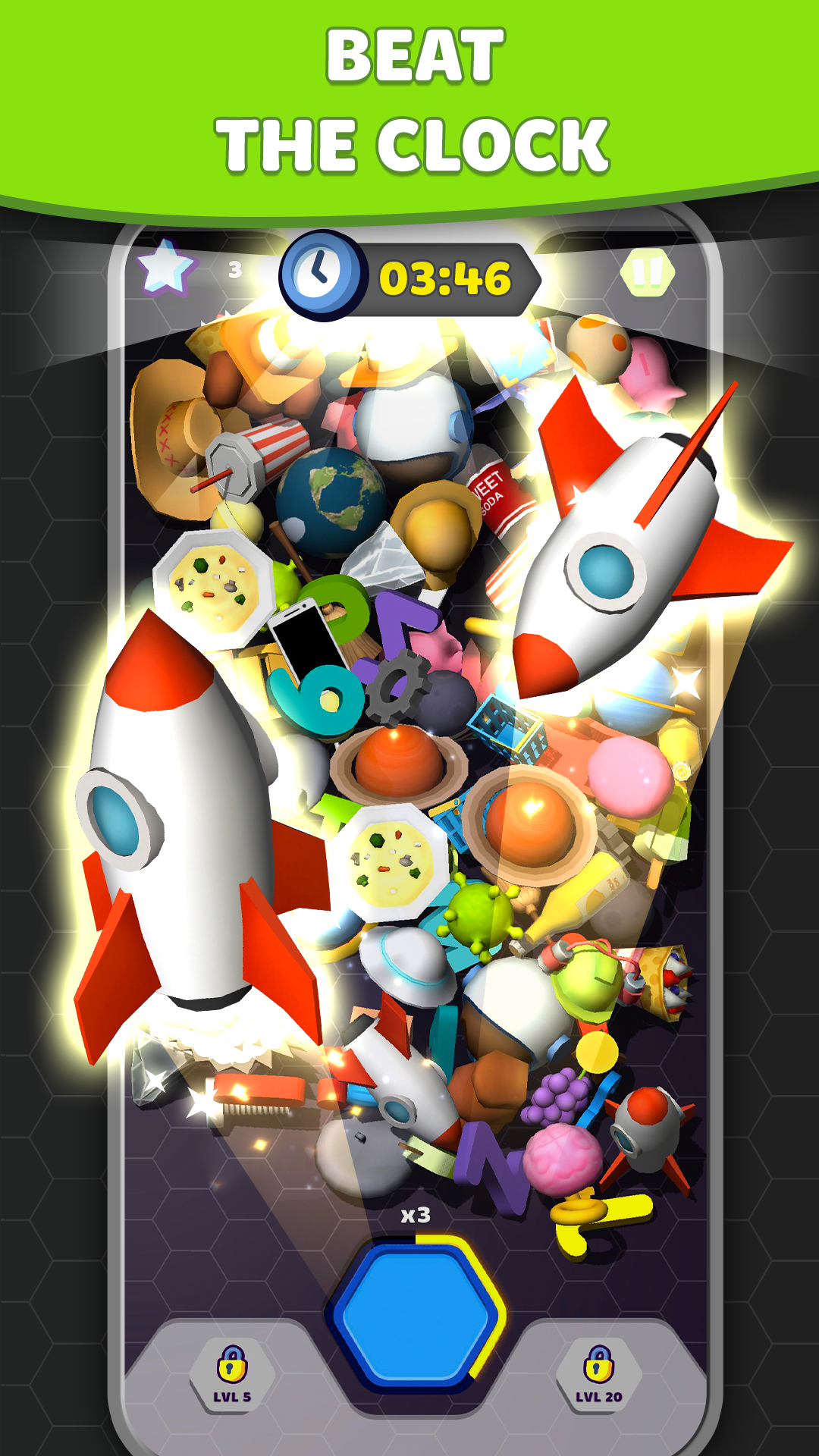 اسکرین شات 2 بازی Duplica 3D Match Sort Puzzle