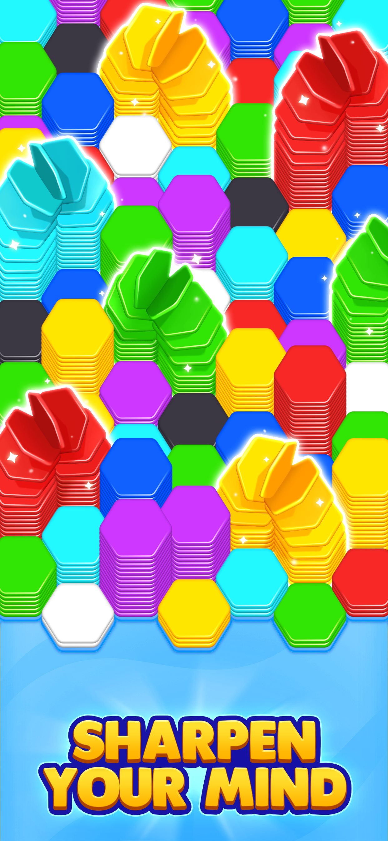 اسکرین شات 1 بازی HexaGo - Sorting Puzzle