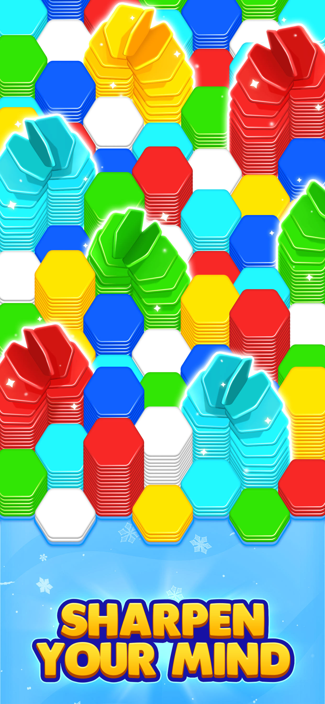 اسکرین شات 1 بازی HexaGo - Sorting Puzzle