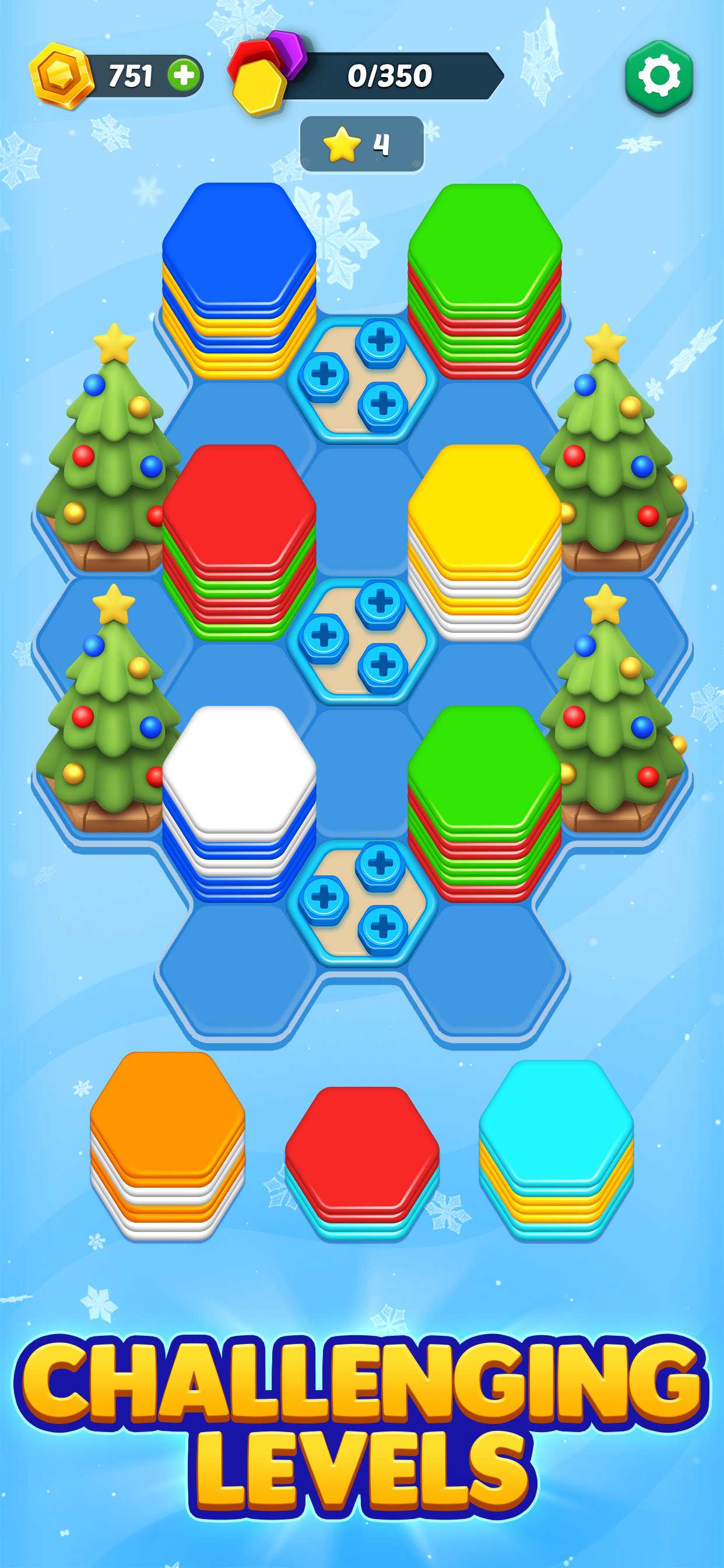 اسکرین شات 3 بازی HexaGo - Sorting Puzzle