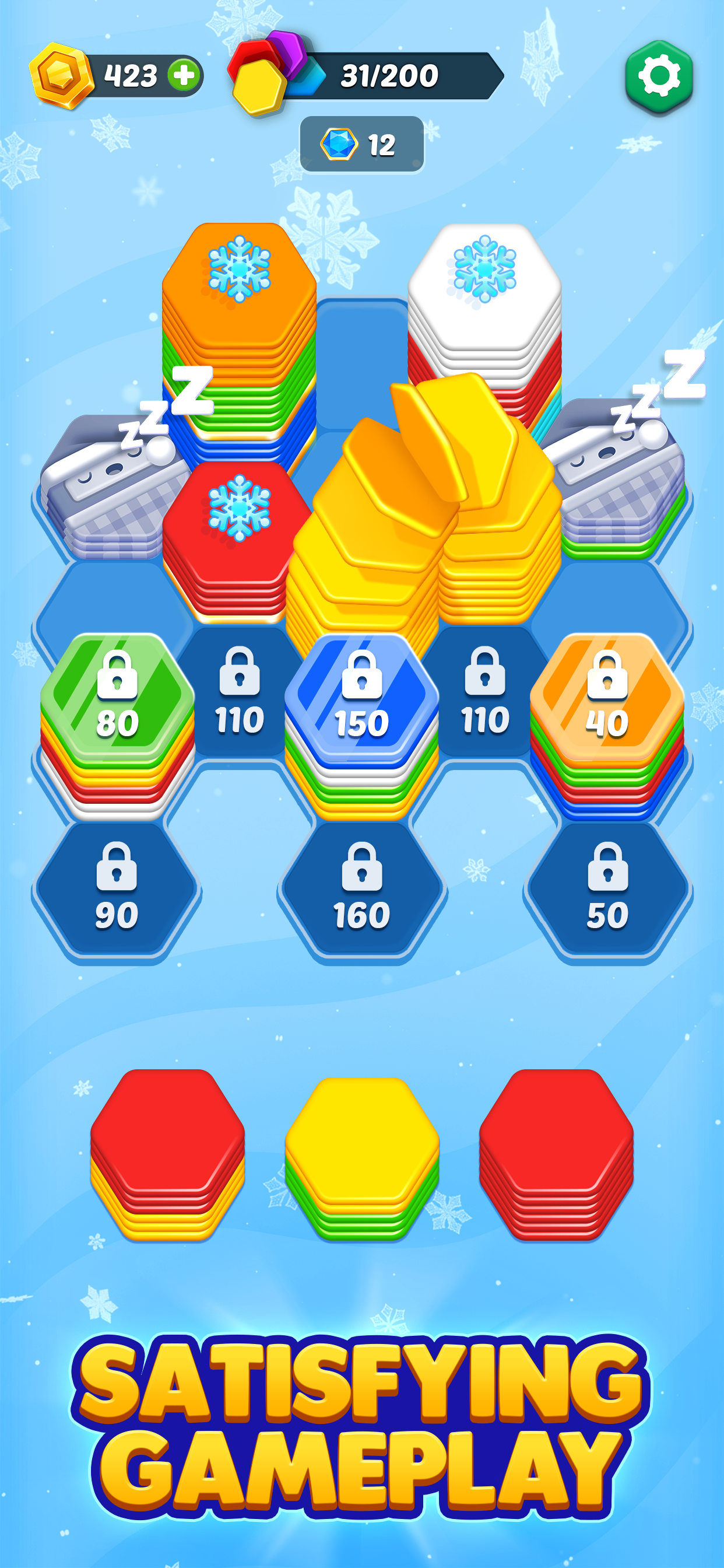 اسکرین شات 2 بازی HexaGo - Sorting Puzzle