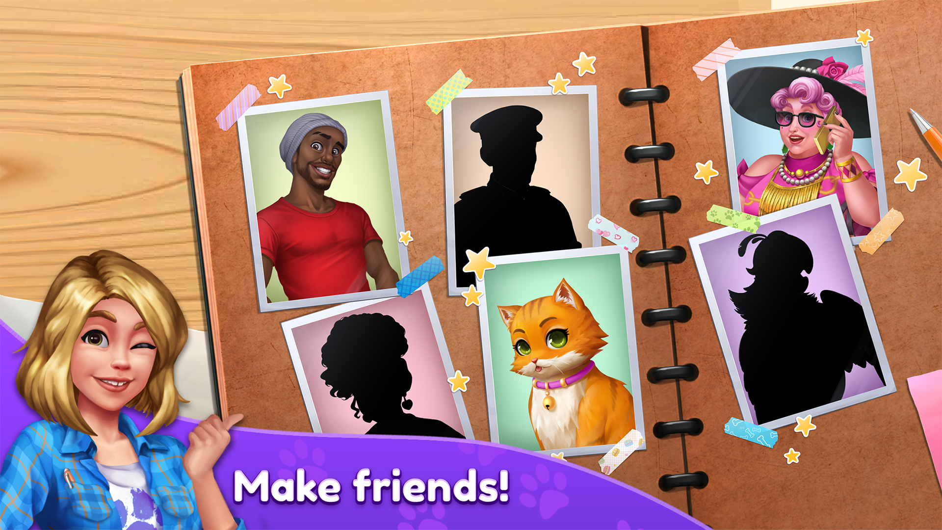 اسکرین شات 4 بازی Piper's Pet Cafe - Solitaire
