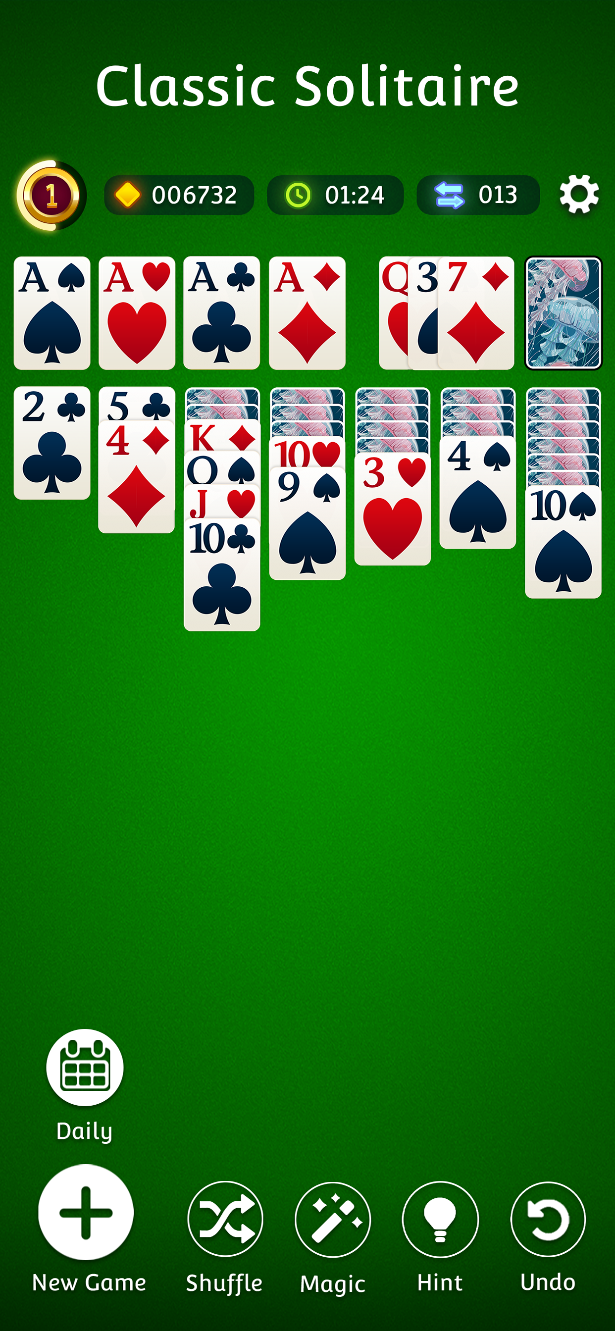 اسکرین شات 2 بازی Solitaire.com - Classic Cards