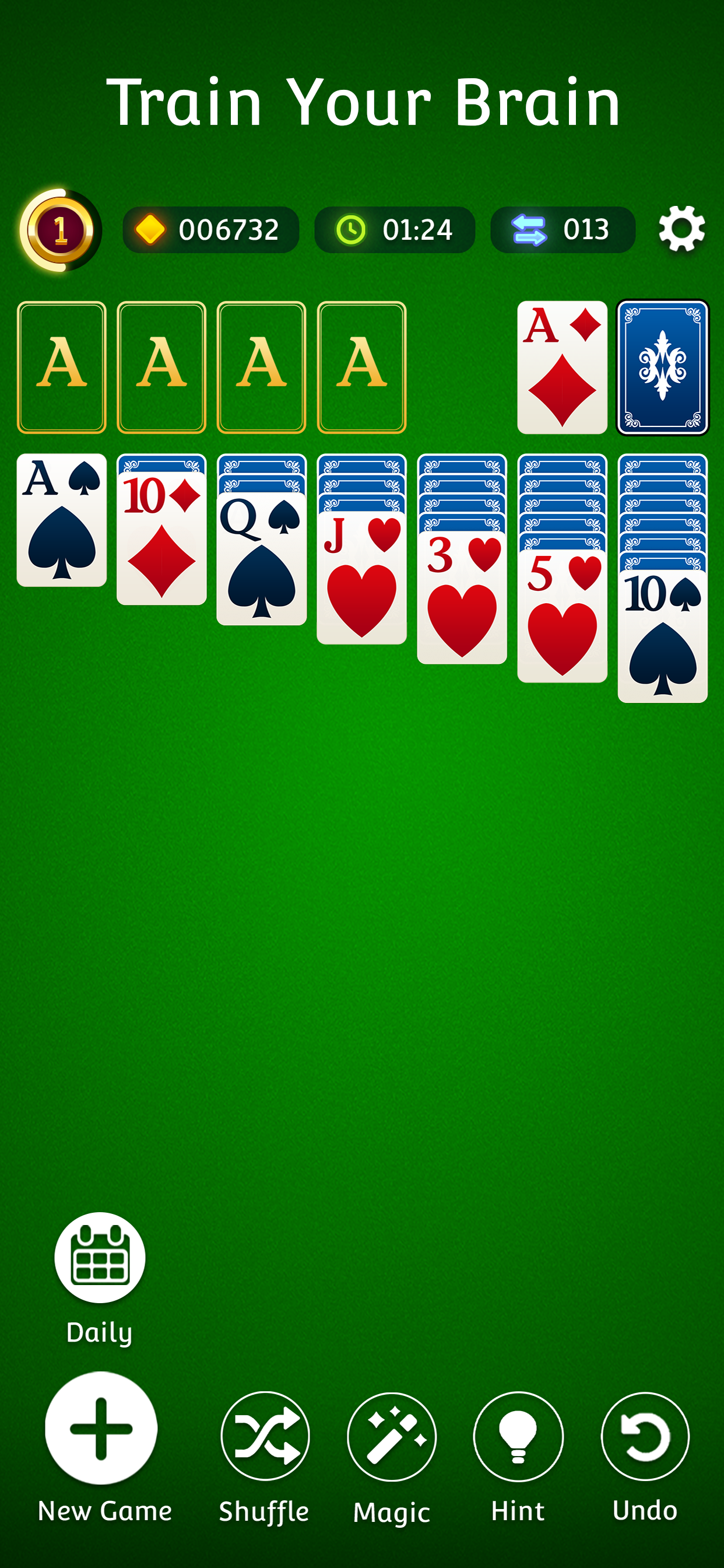 اسکرین شات 2 بازی Solitaire.com - Classic Cards