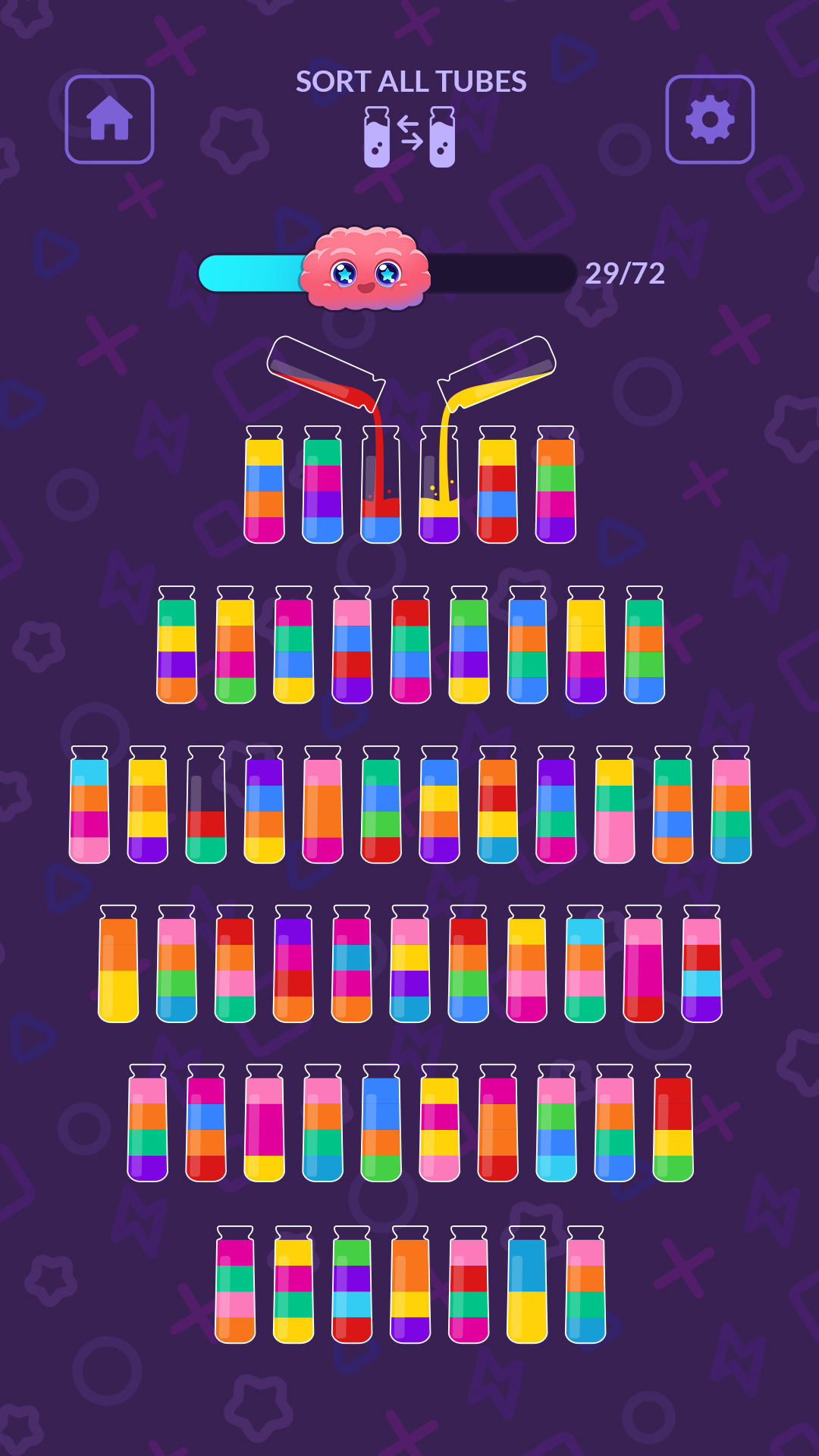 اسکرین شات 1 بازی Sortago - Water Sort Puzzle