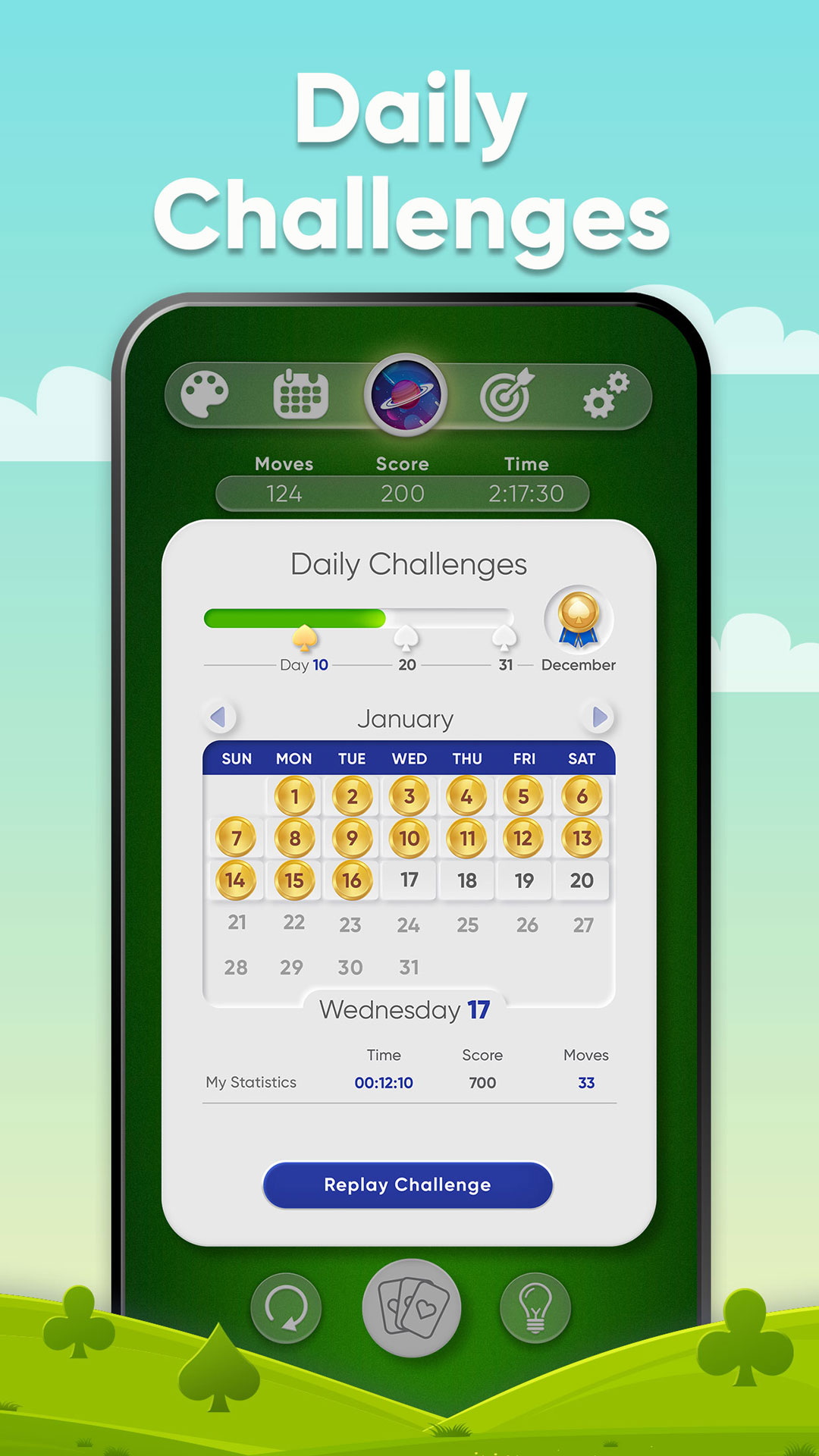 اسکرین شات 6 بازی Spider Solitaire