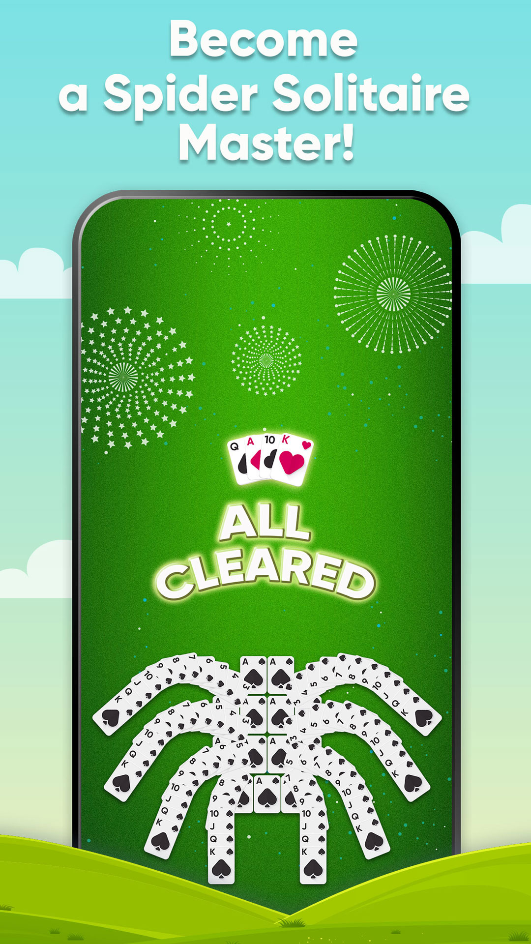 اسکرین شات 5 بازی Spider Solitaire