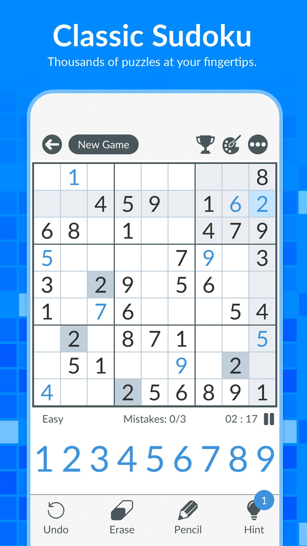 اسکرین شات 1 بازی Sudoku