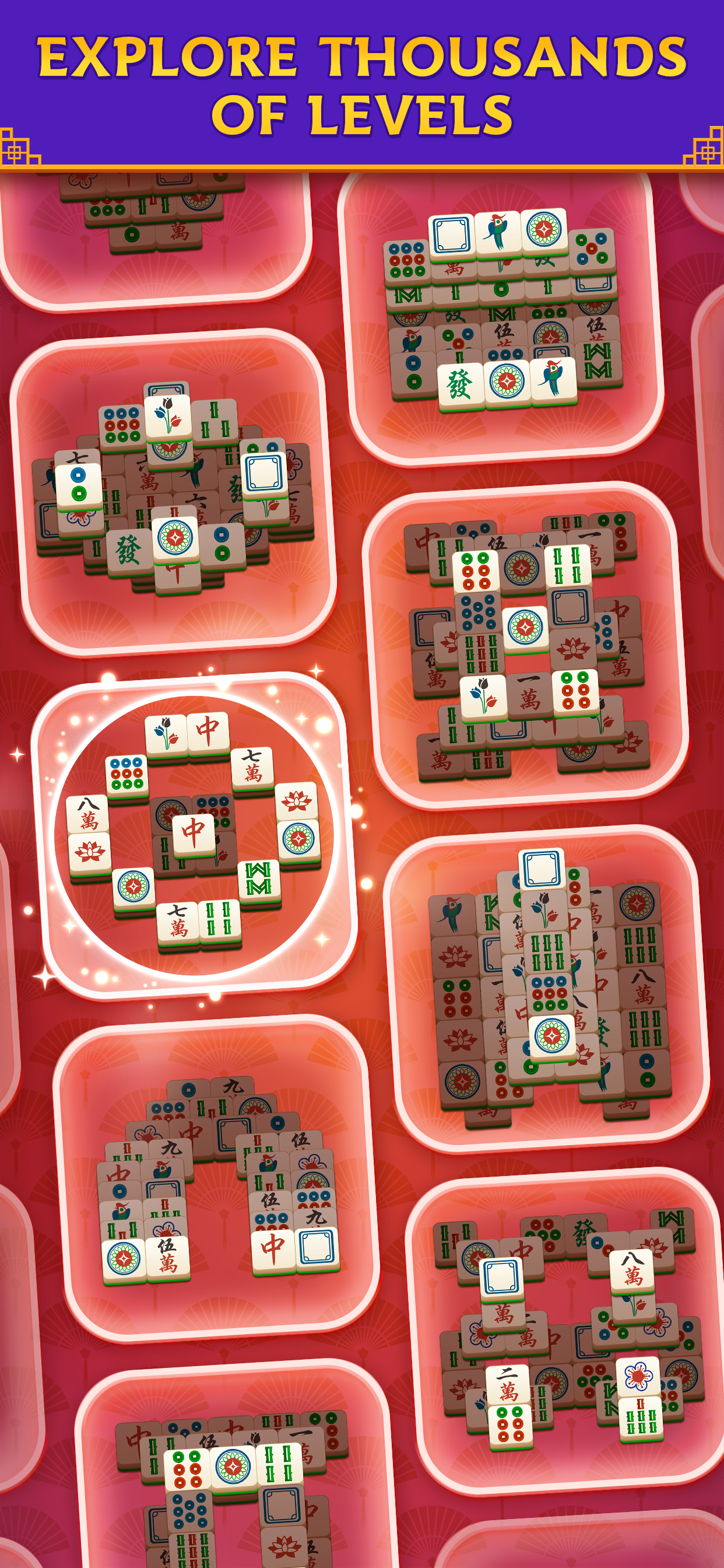 اسکرین شات 2 بازی Tile Dynasty: Triple Mahjong