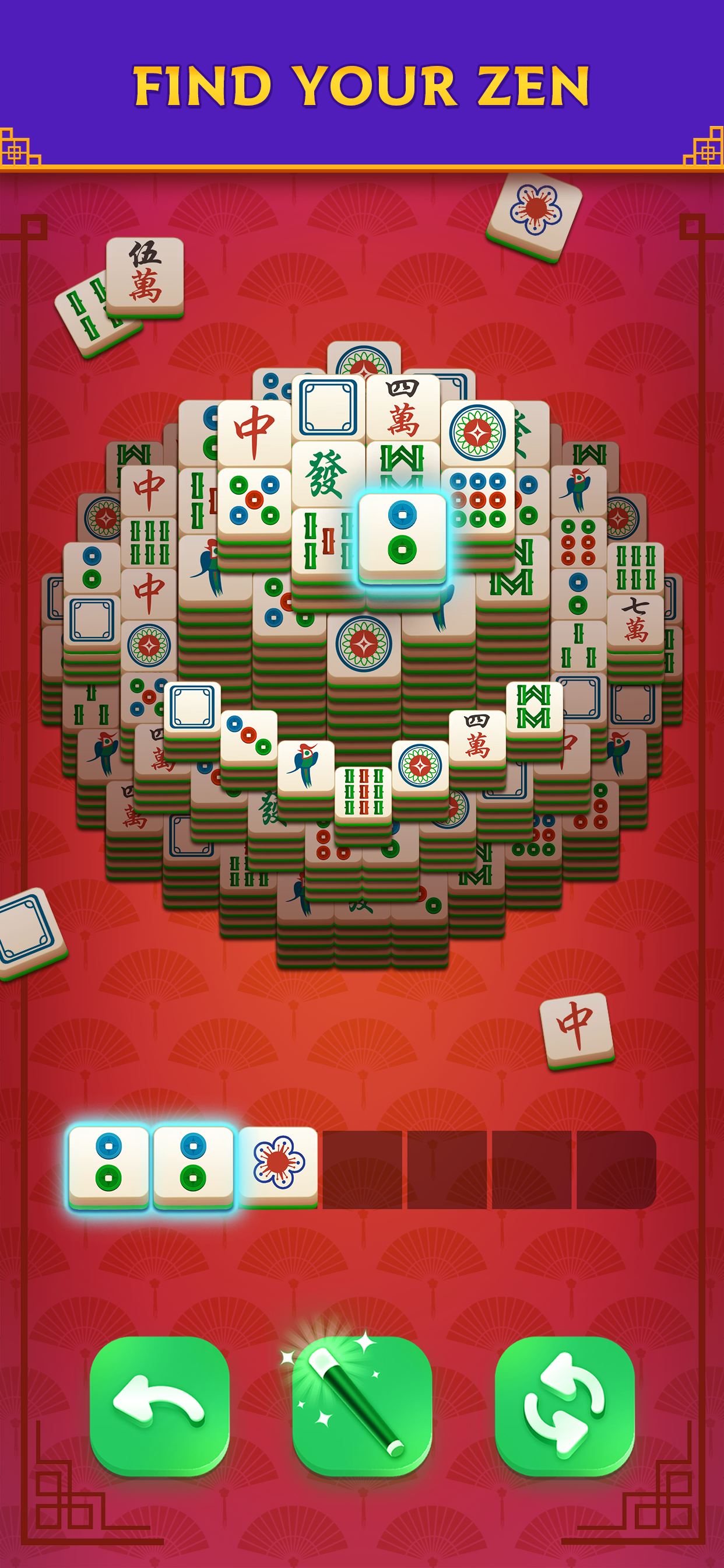 اسکرین شات 5 بازی Tile Dynasty: Triple Mahjong
