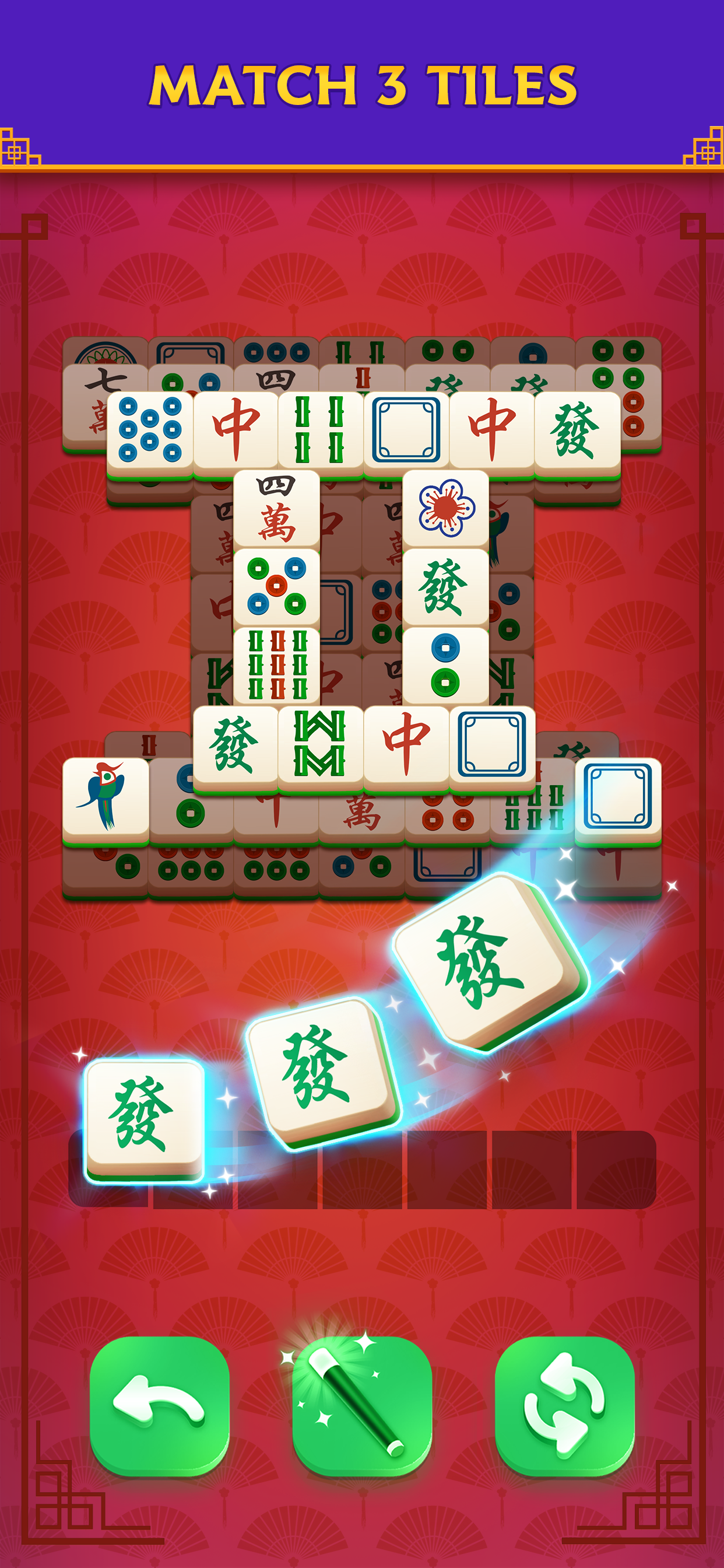 اسکرین شات 1 بازی Tile Dynasty: Triple Mahjong