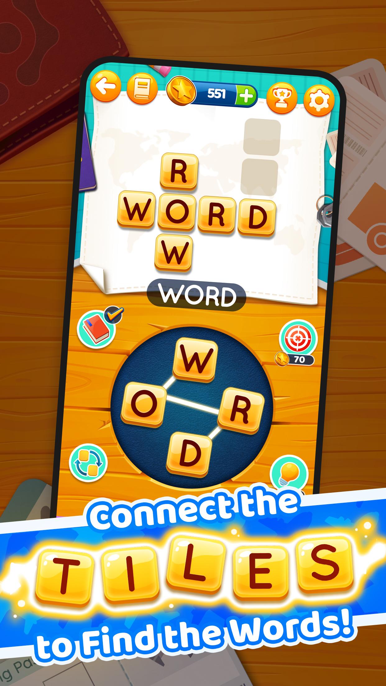 اسکرین شات 1 بازی Word Hop