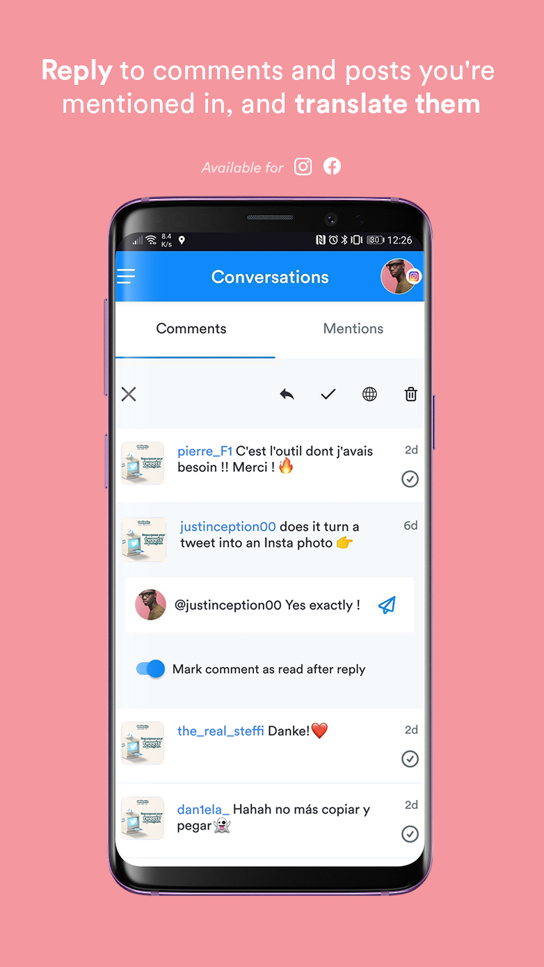 اسکرین شات 5 برنامه Iconosquare