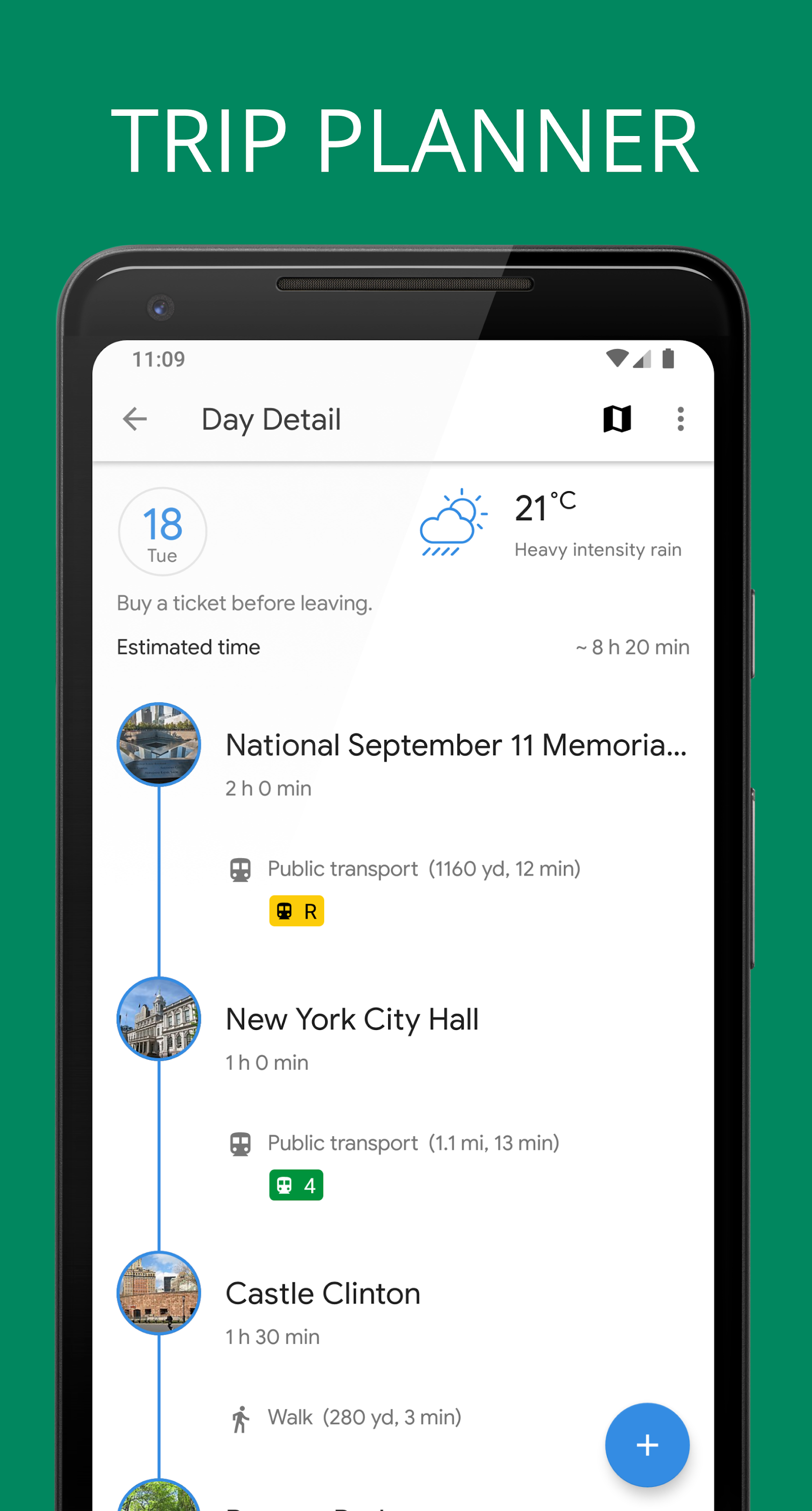 اسکرین شات 4 برنامه Tripomatic Planner & Maps