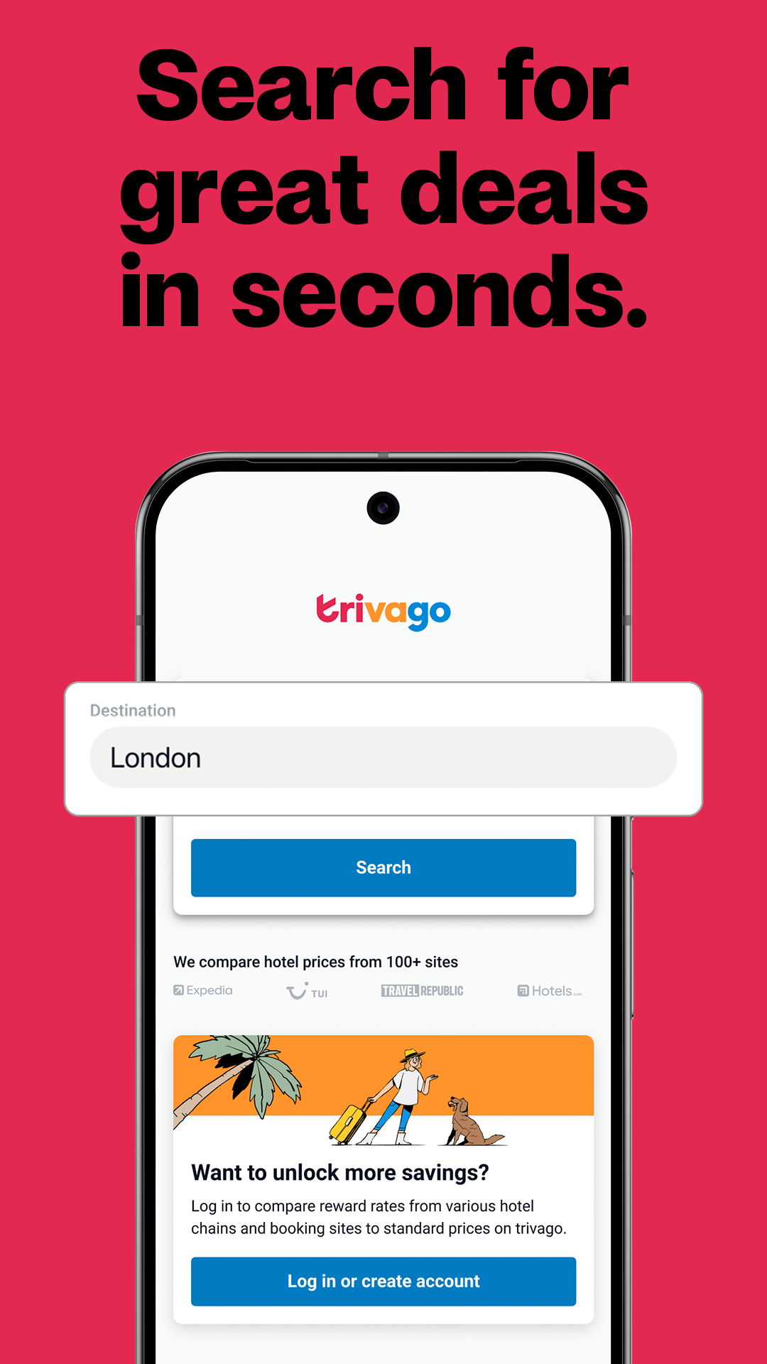اسکرین شات 3 برنامه trivago: Compare hotel prices
