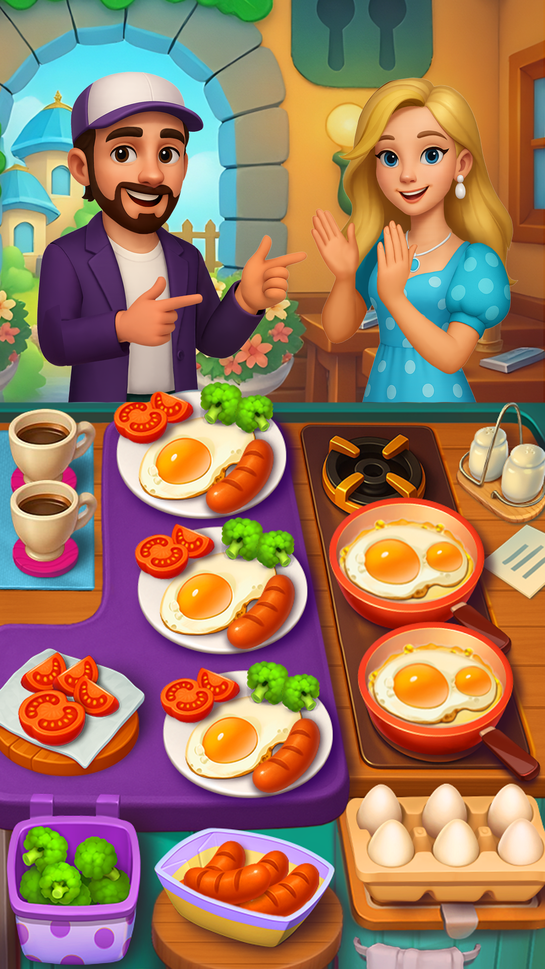 اسکرین شات 5 بازی Cooking Blast: Restaurant Game