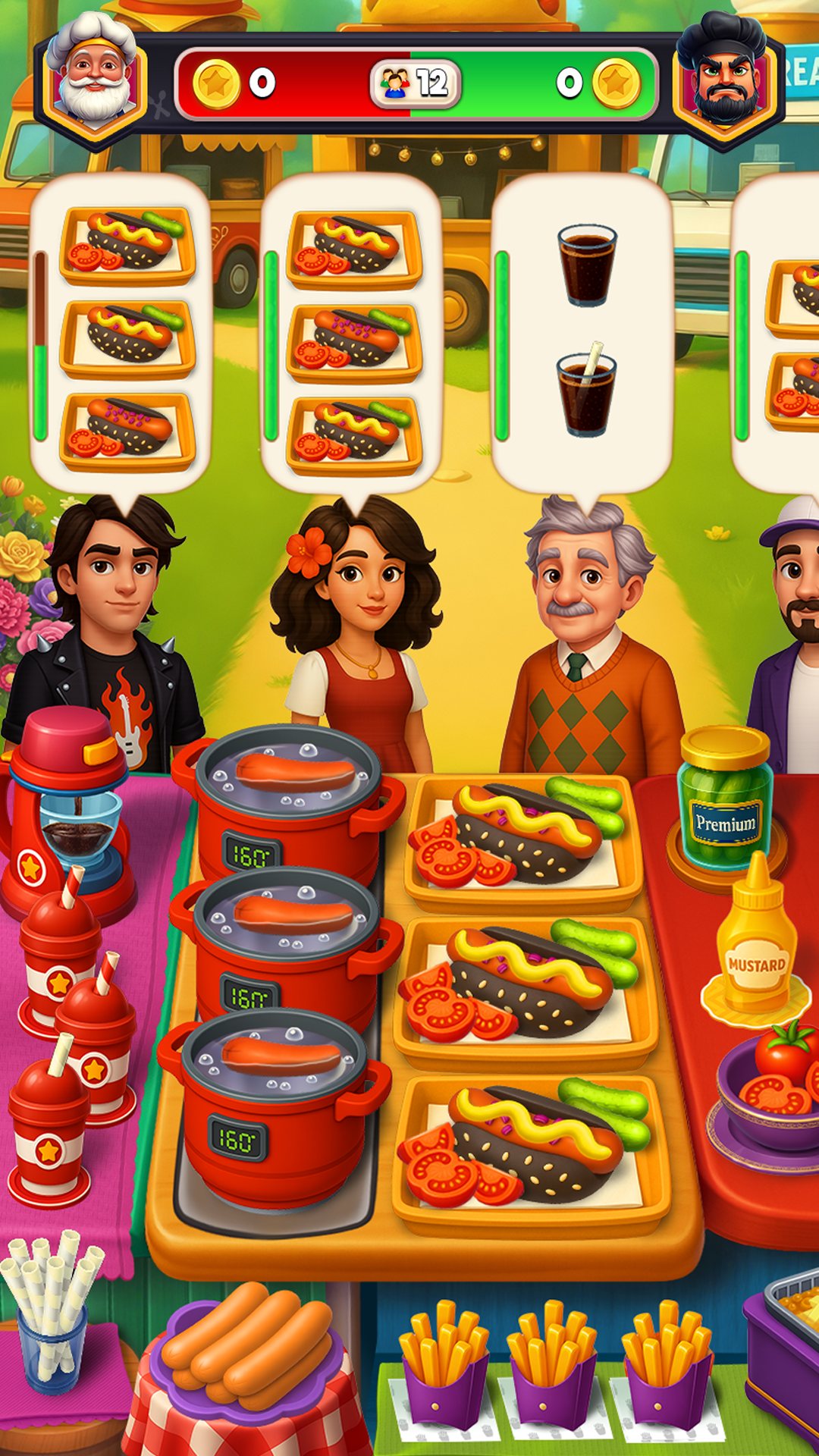 اسکرین شات 4 بازی Cooking Blast: Restaurant Game