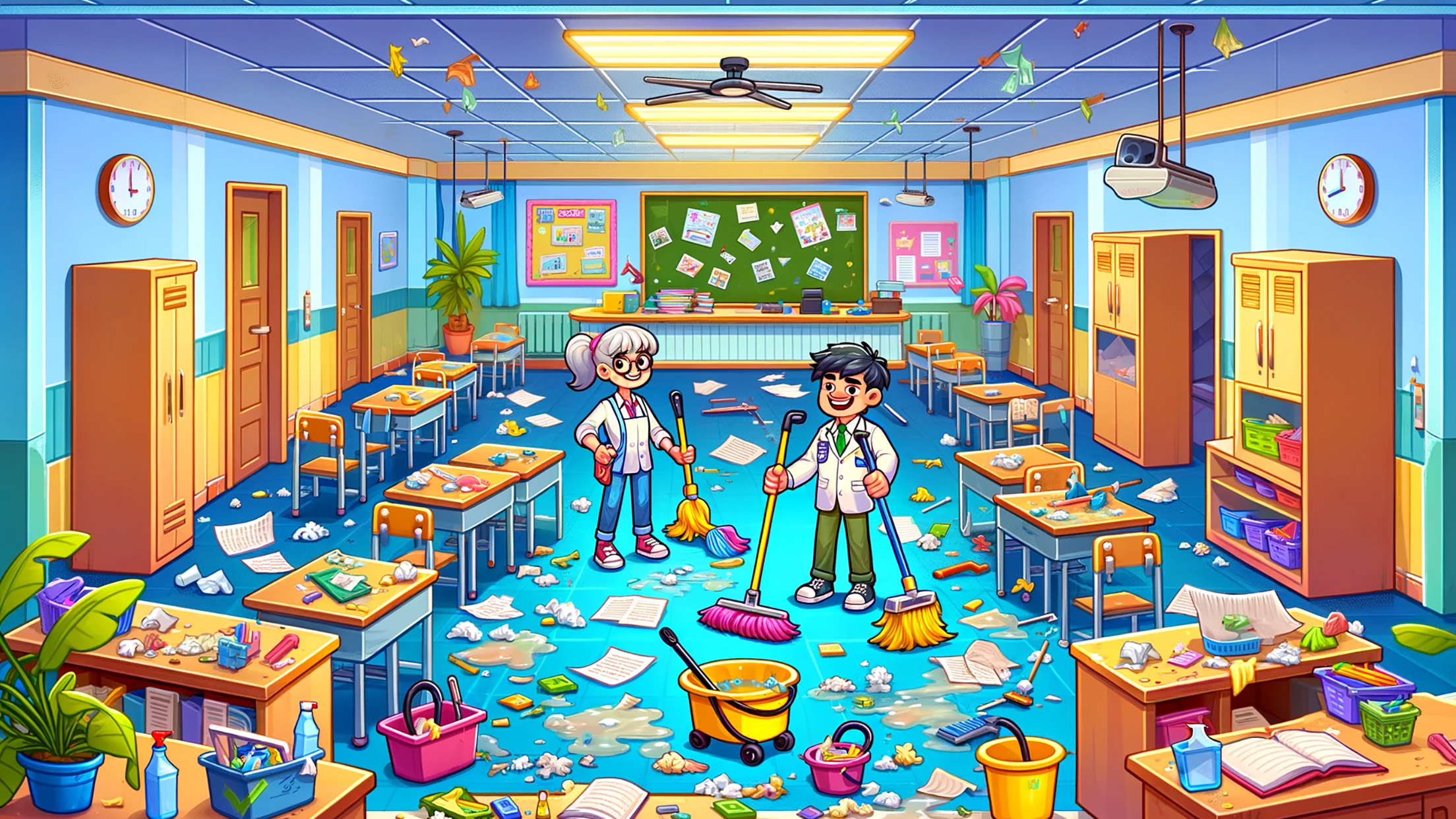 اسکرین شات 4 بازی CleanUp City - Fun Kids Game