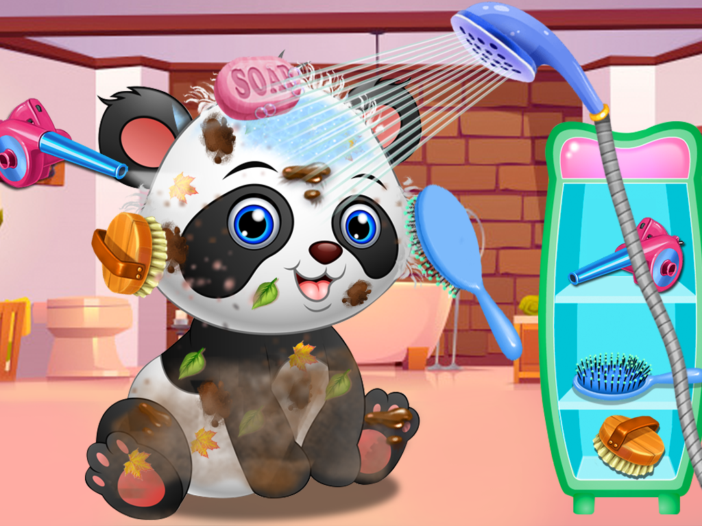 اسکرین شات 2 بازی Pet Vet Care Wash Feed Animals