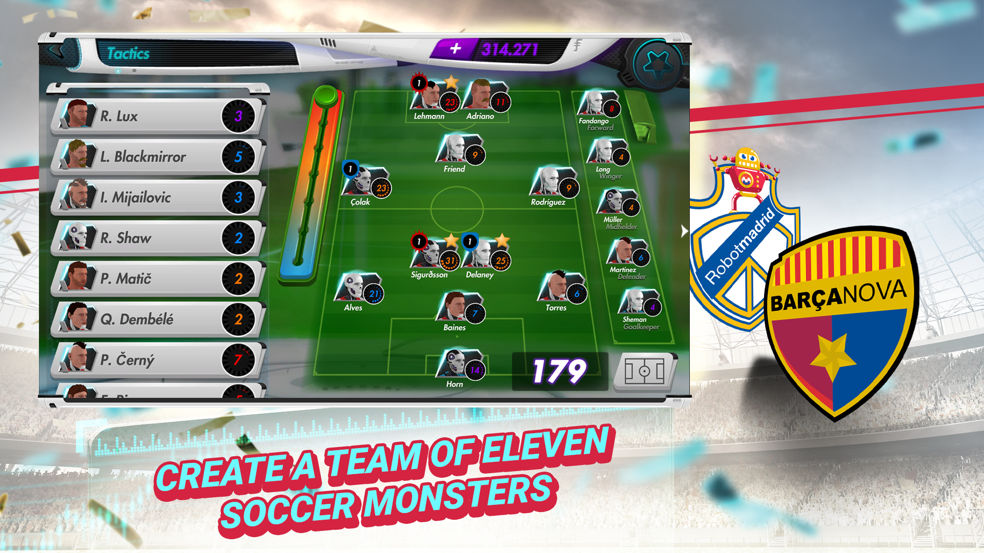 اسکرین شات 2 بازی Futuball - Football Manager