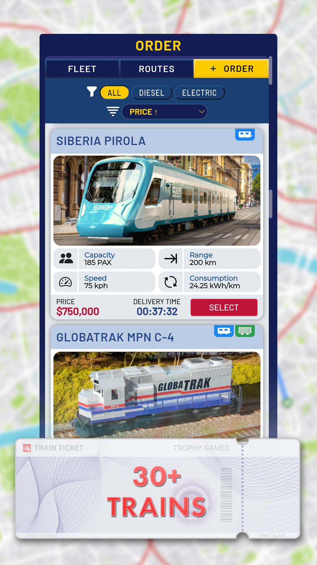 اسکرین شات 2 بازی Train Manager - 2025