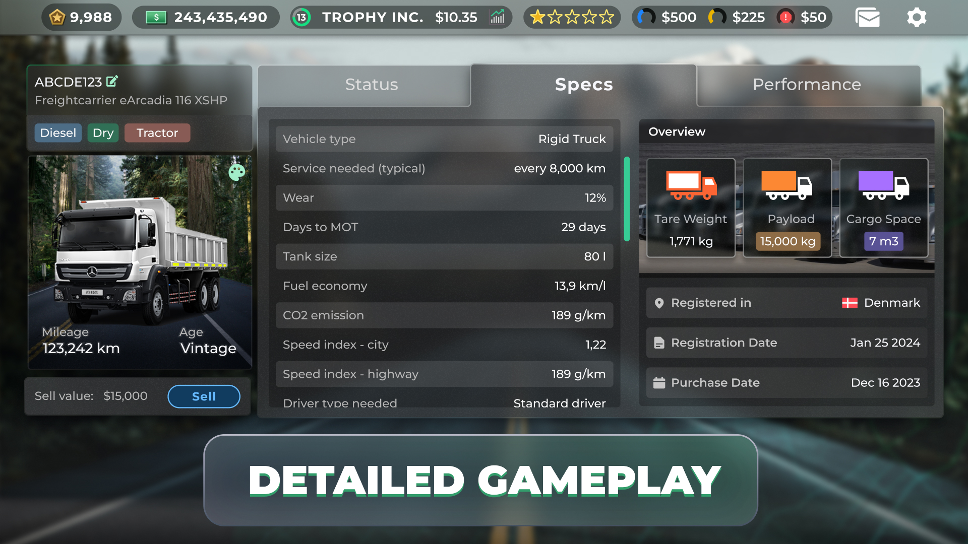 اسکرین شات 6 بازی Truck Manager - 2026