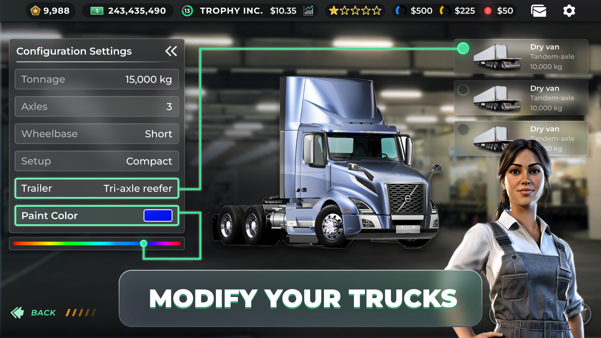 اسکرین شات 4 بازی Truck Manager - 2025