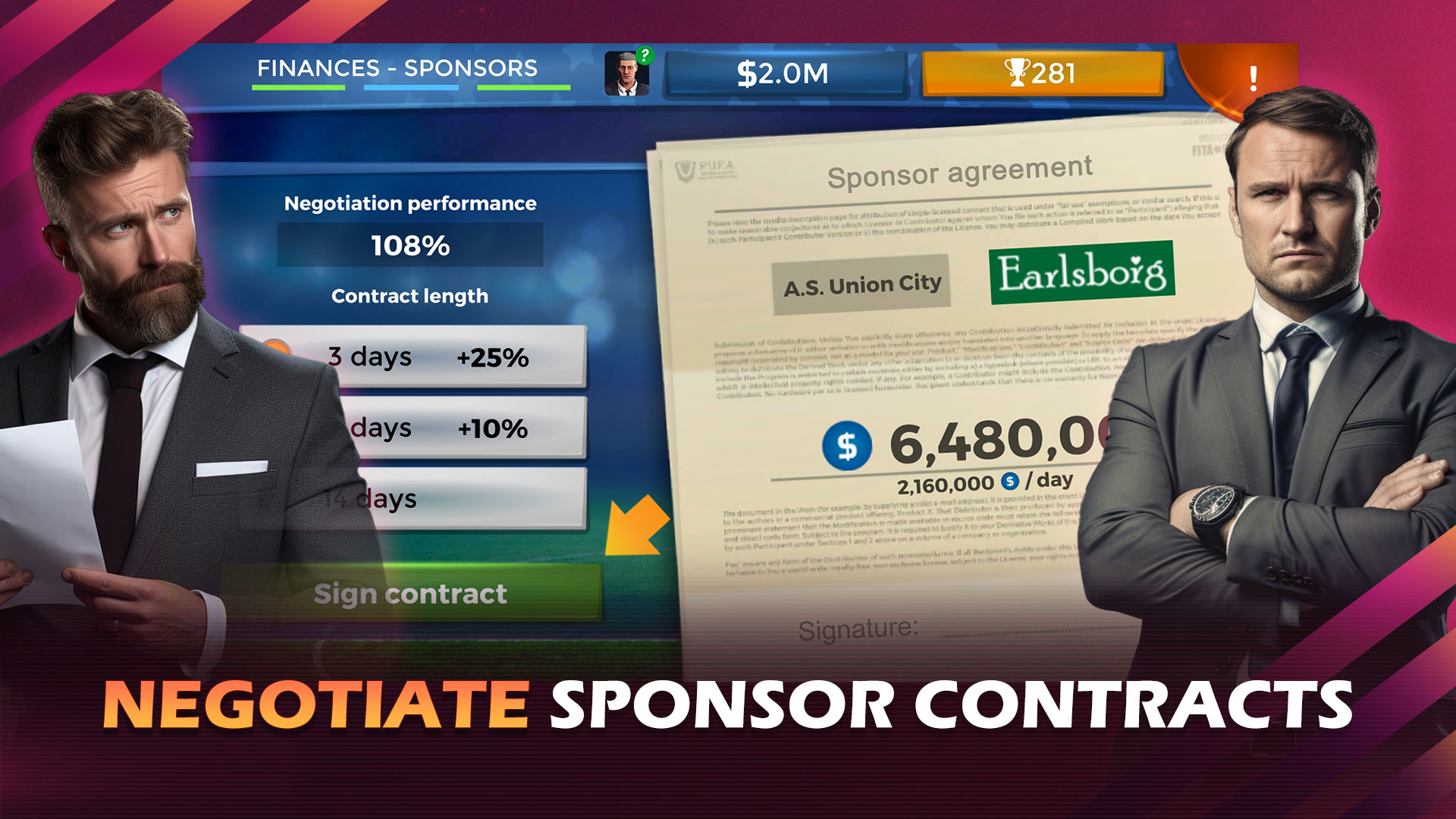 اسکرین شات 8 بازی Pro 11 - Soccer Manager Game