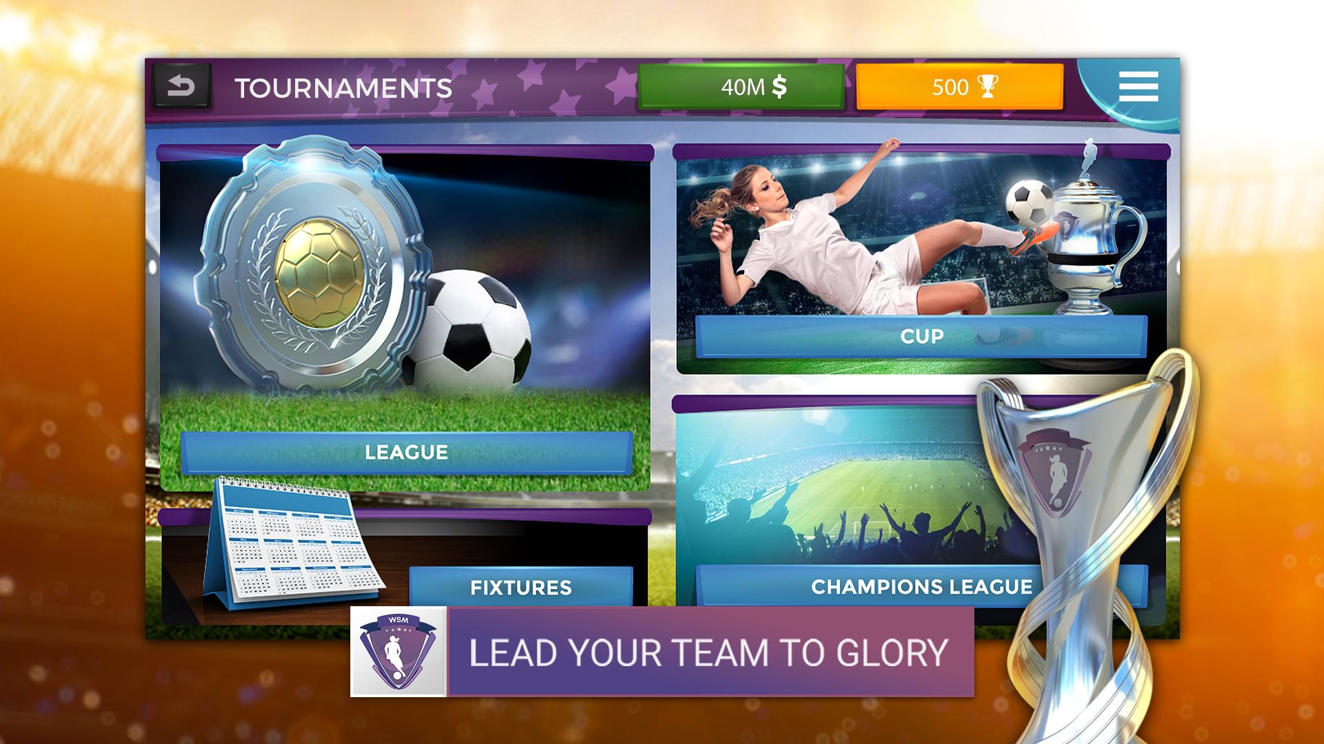 اسکرین شات 4 بازی WSM - Women's Soccer Manager