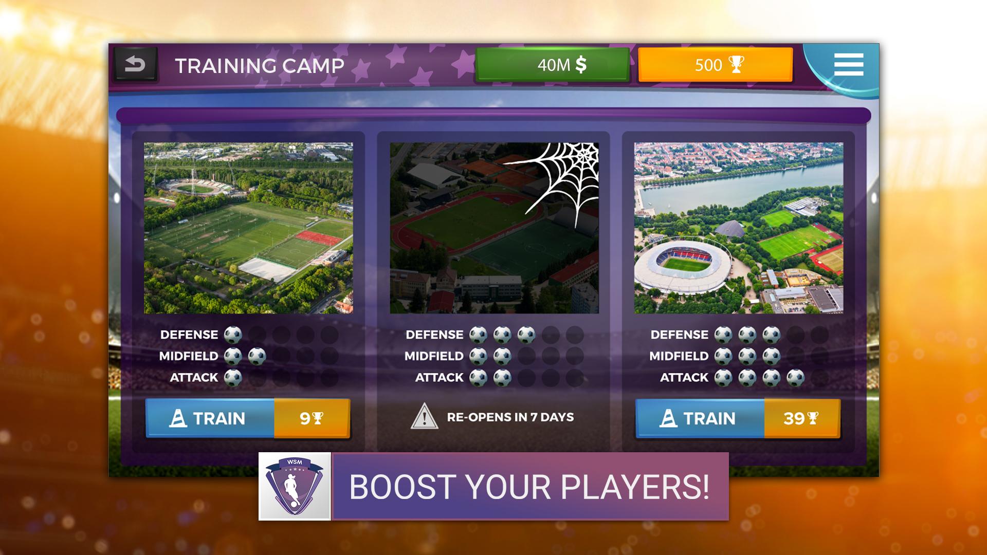 اسکرین شات 3 بازی WSM - Women's Soccer Manager